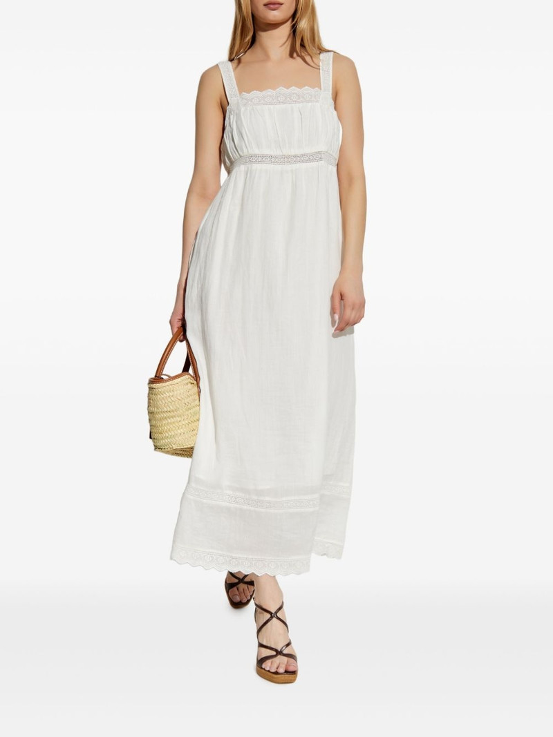 POSSE lace-detailing midi dress outlook