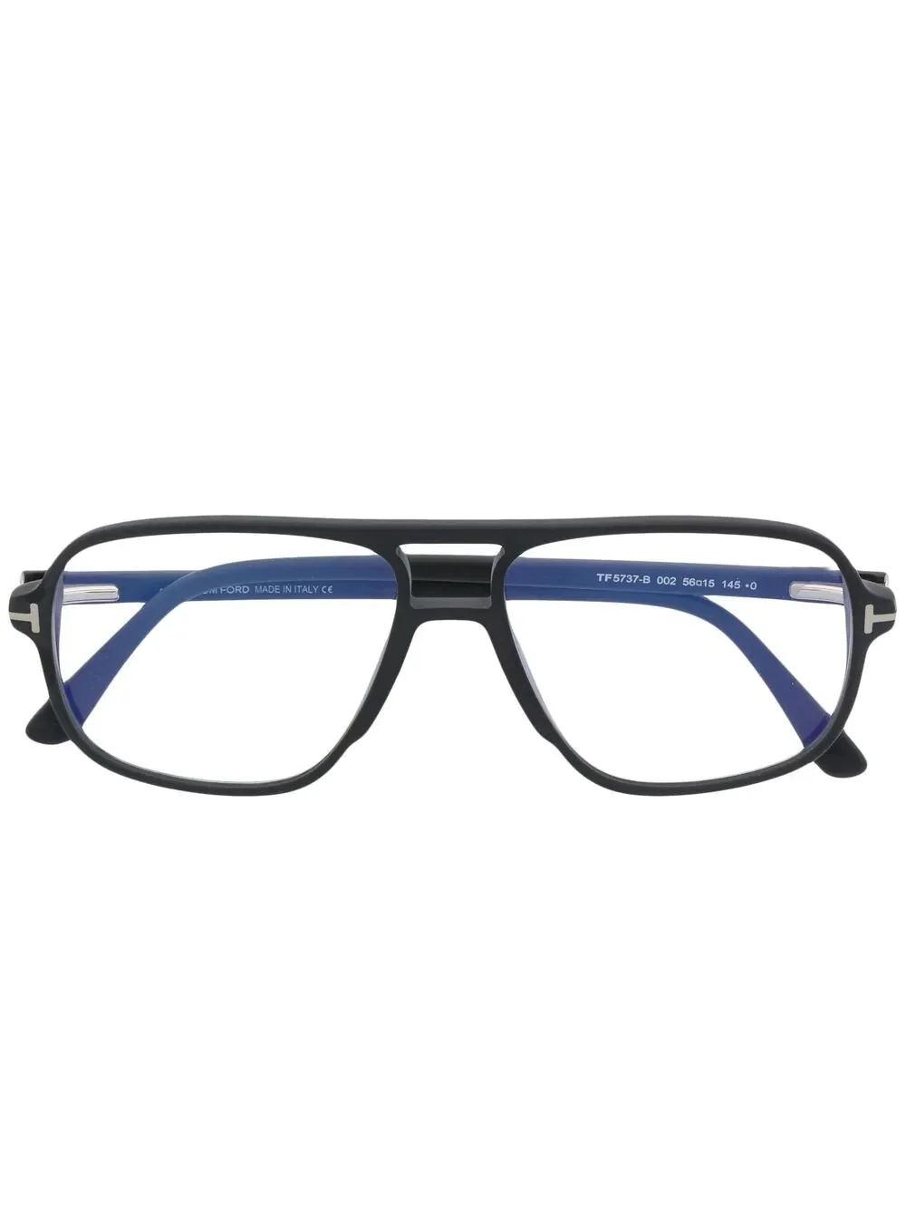 FT5737-B pilot-frame glasses - 1