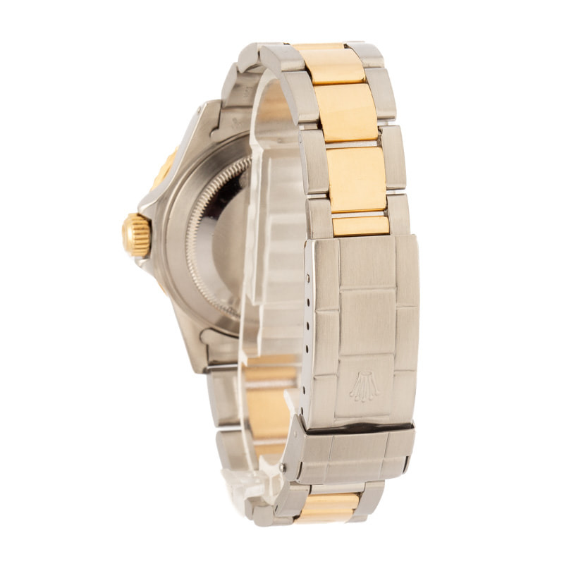 Pre-owned Rolex Submariner 16613 Steel & Yellow Gold - 3