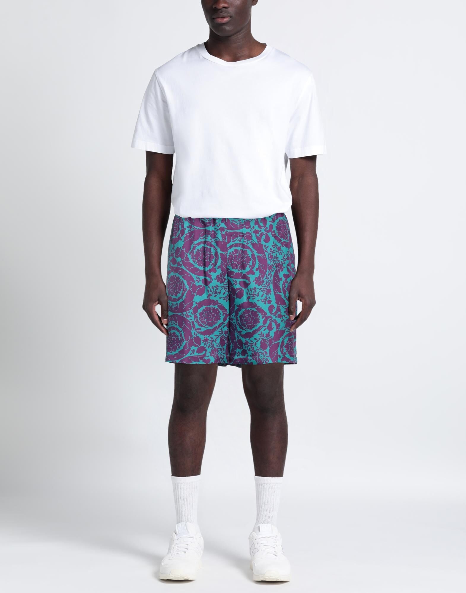 Turquoise Men's Shorts & Bermuda - 2