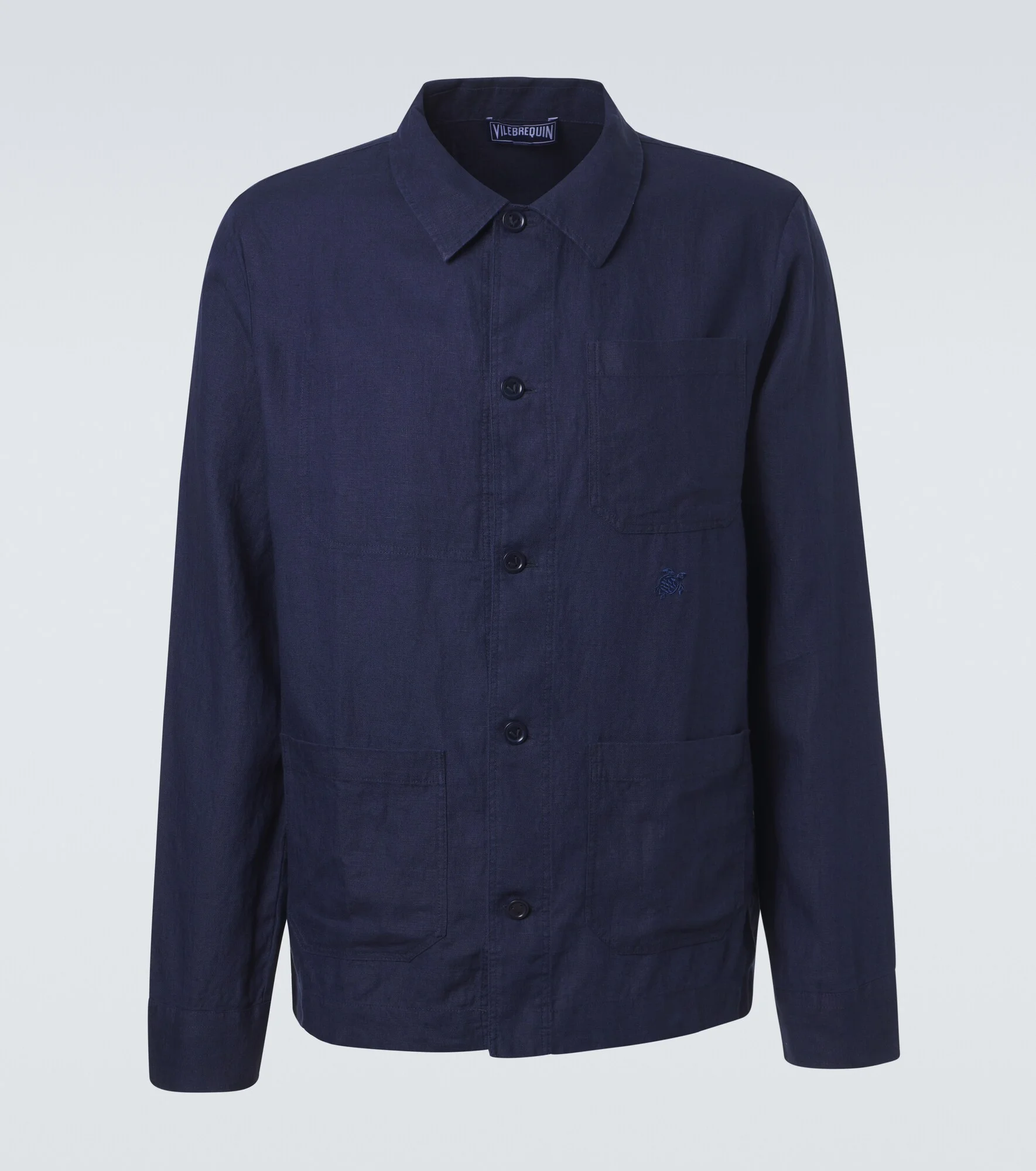 Linen overshirt - 1