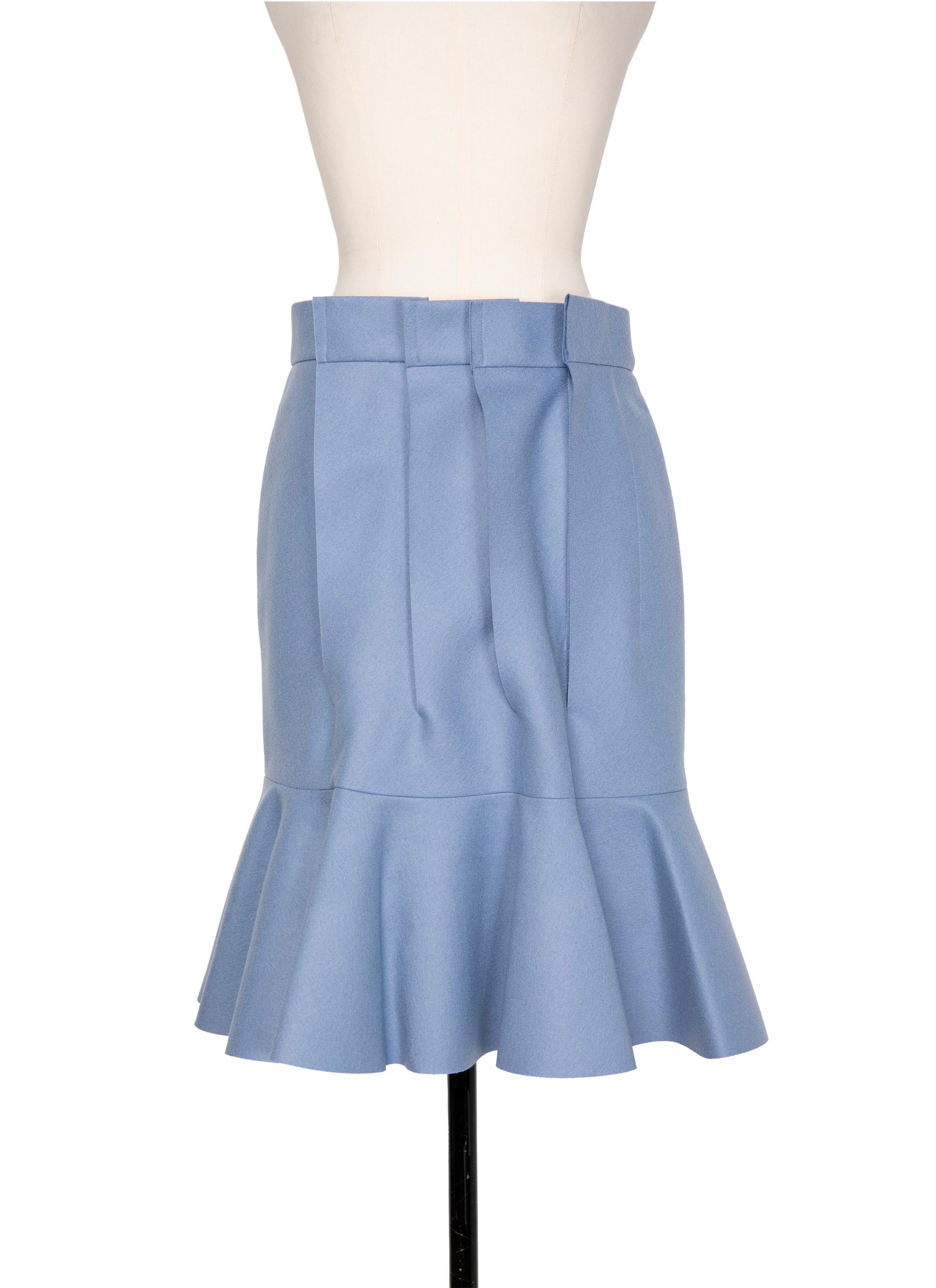 Wool Melton Skirt - 1
