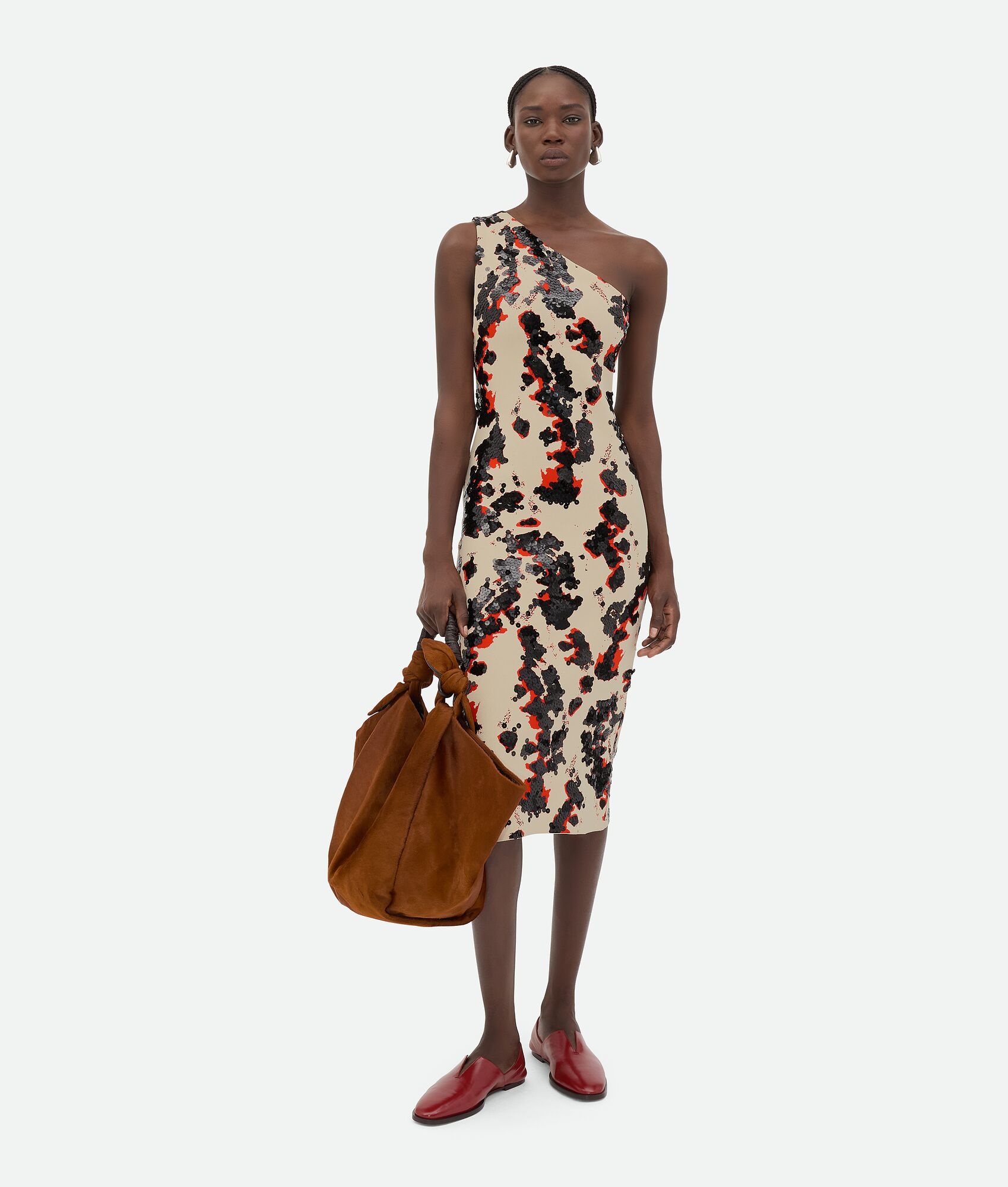 ワンピース BOTTEGA VENETA LOGO EMBROIDERY DRESS (698085_V1XG09000) Bottega Veneta Logo Embroidery Dress – LOZURI®