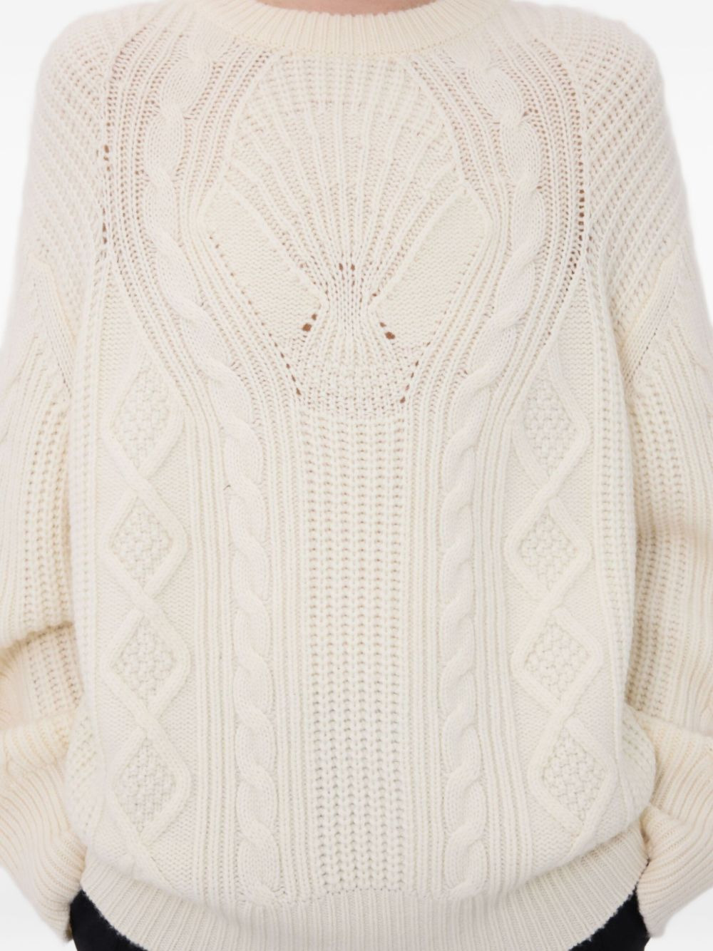 Silva cable knit sweater - 5