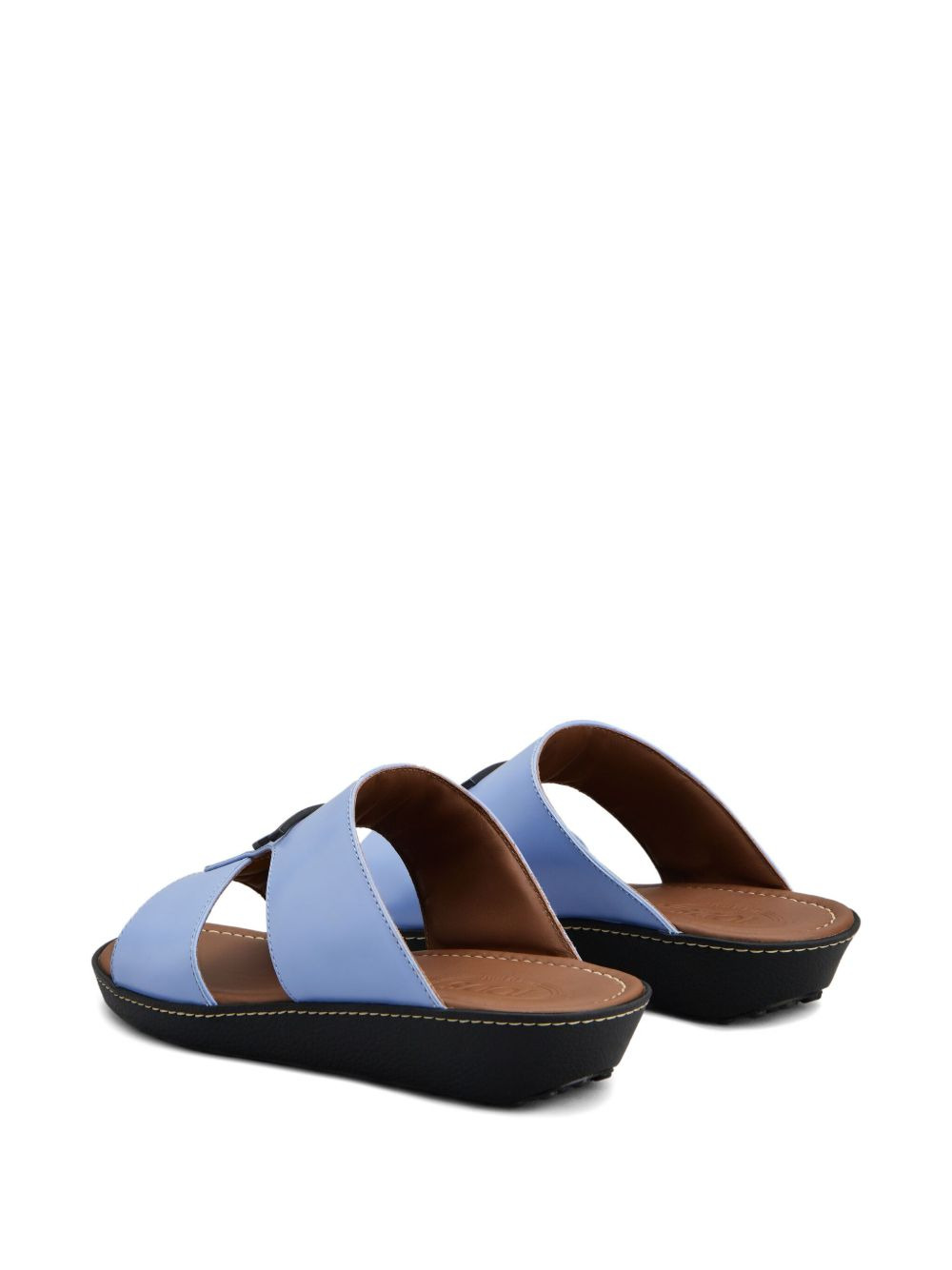 leather T-bar sandals - 4