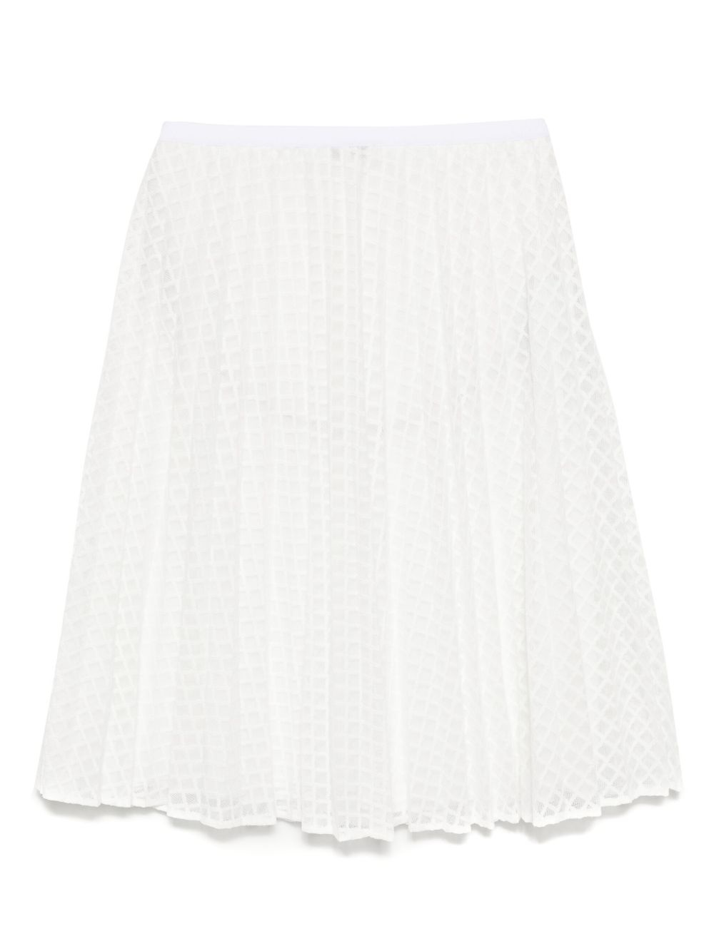 pleated lace skirt - 2