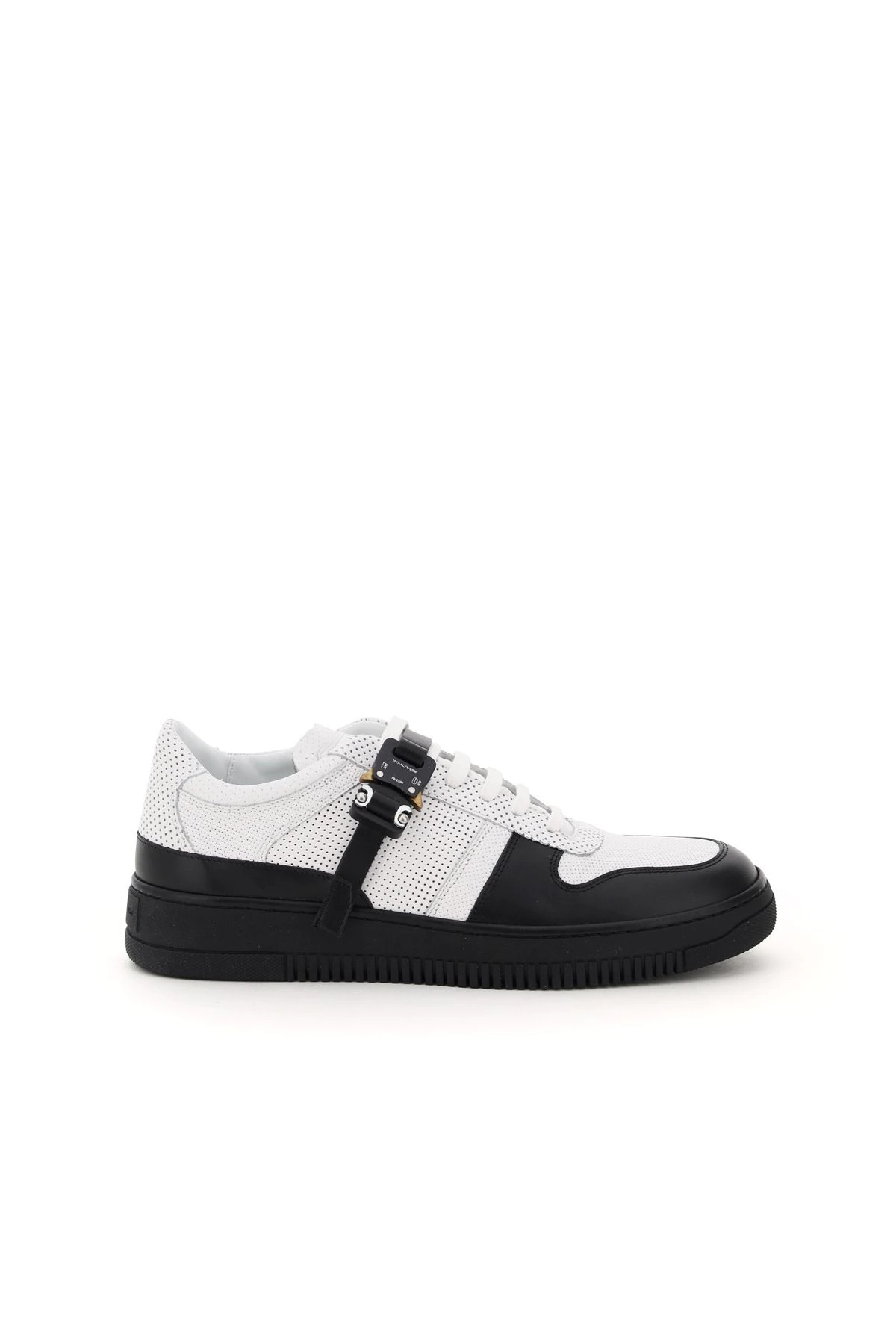 LOW TRAINER SNEAKERS WITH BUCKLE - 1