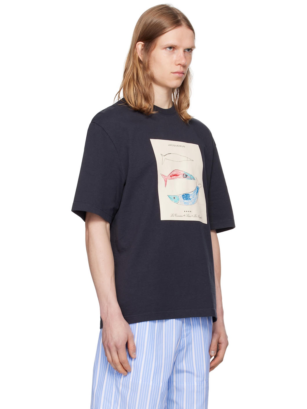 Navy La Croisière 'The Marino' T-shirt - 2