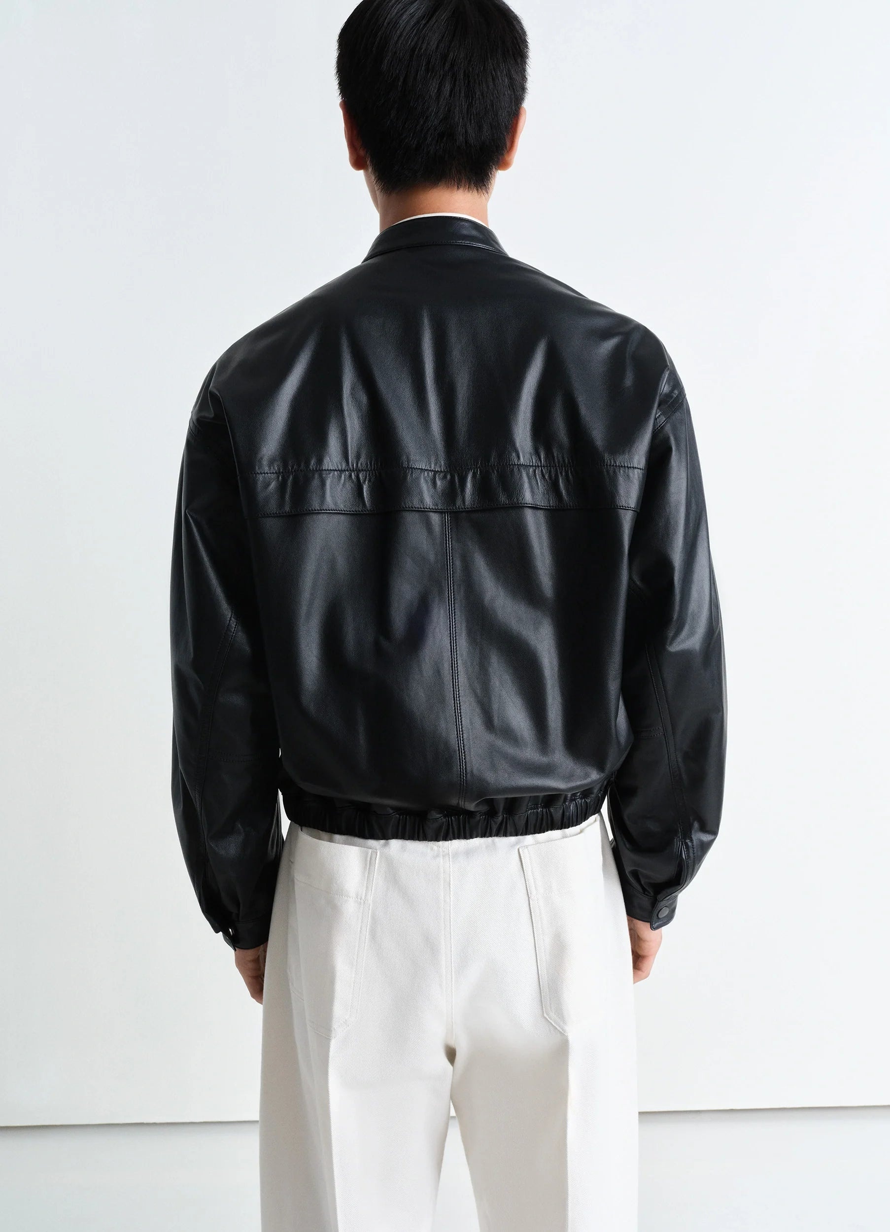 lemaire SOFT BOXY BLOUSONレザージャケット Lemaire SOFT BOXY BLOUSON | REVERSIBLE