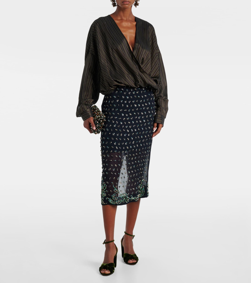 AQUAZZURA Nina 85 velvet sandals outlook