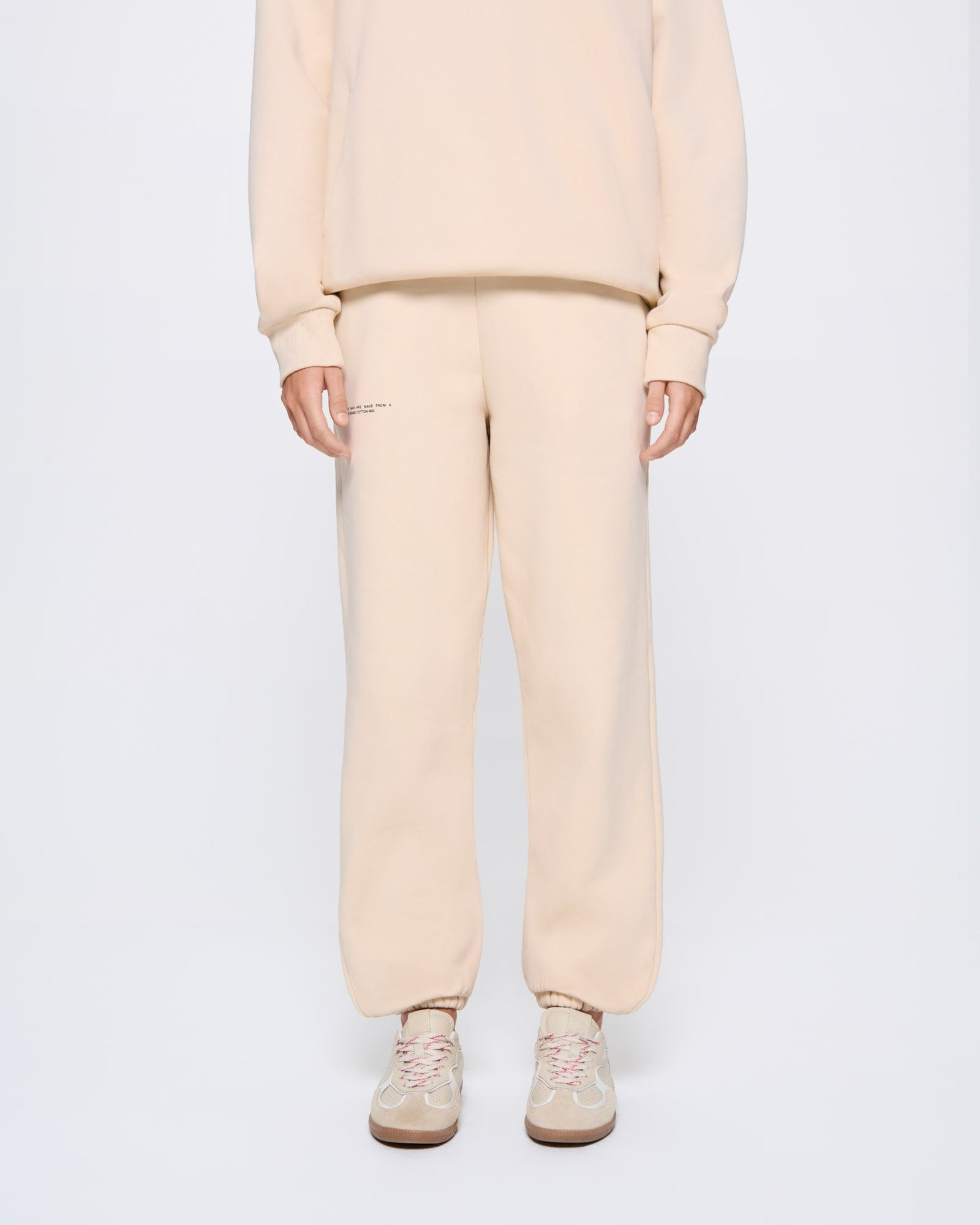 Womens 365 Heavyweight Track Pants - Sand - 3