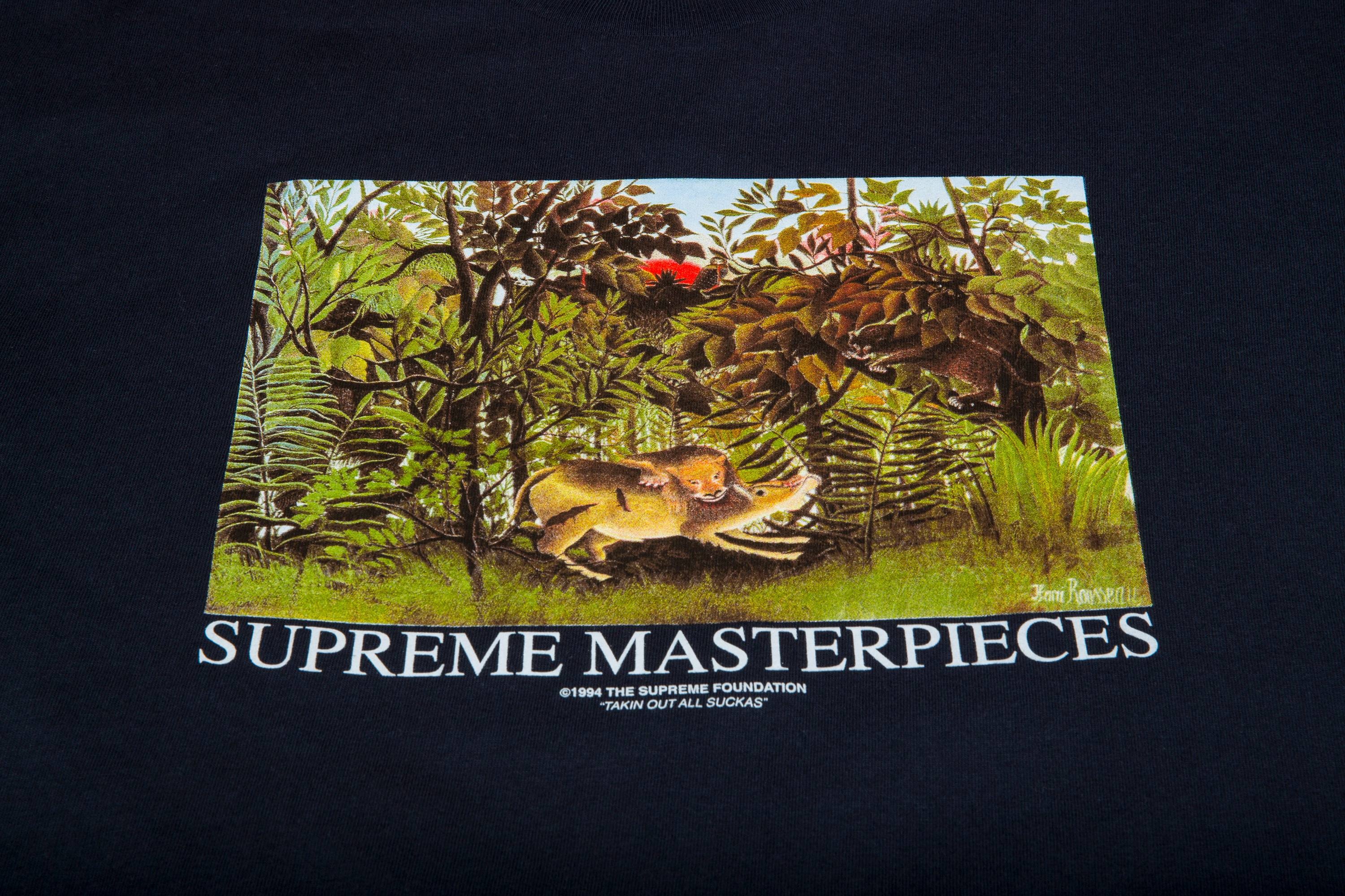 Supreme Masterpieces Tee 'Navy' - 2
