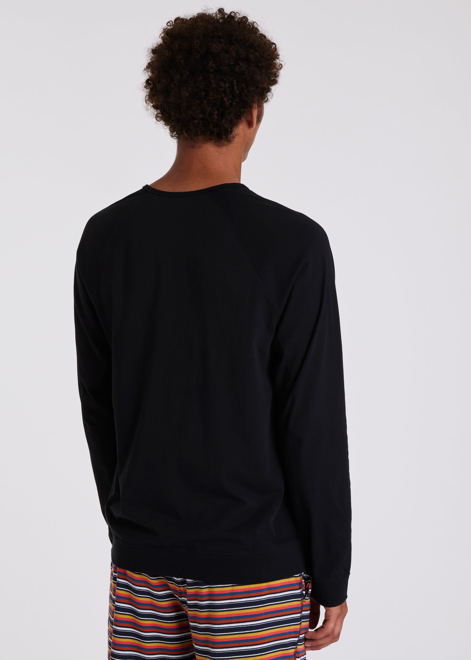 Jersey Cotton Long-Sleeve Lounge Top - 5