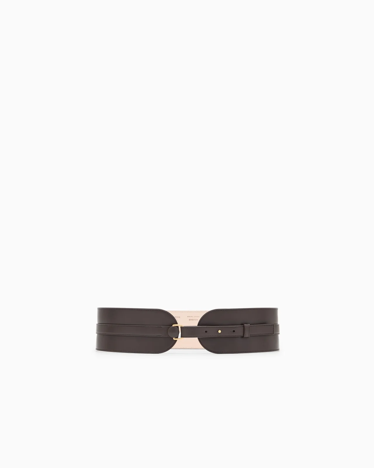 FASHION BELT IN POLISHED LEATHER - 1