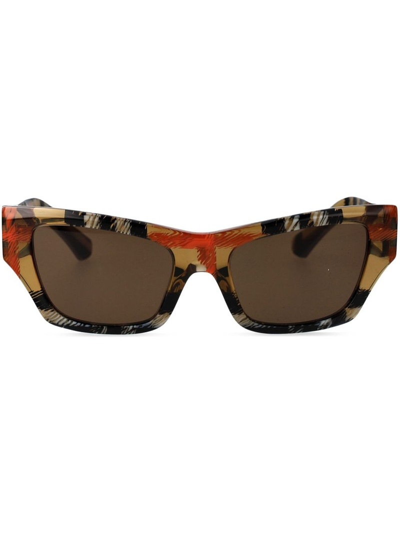 0BE4441U rectangle-frame sunglasses 1
