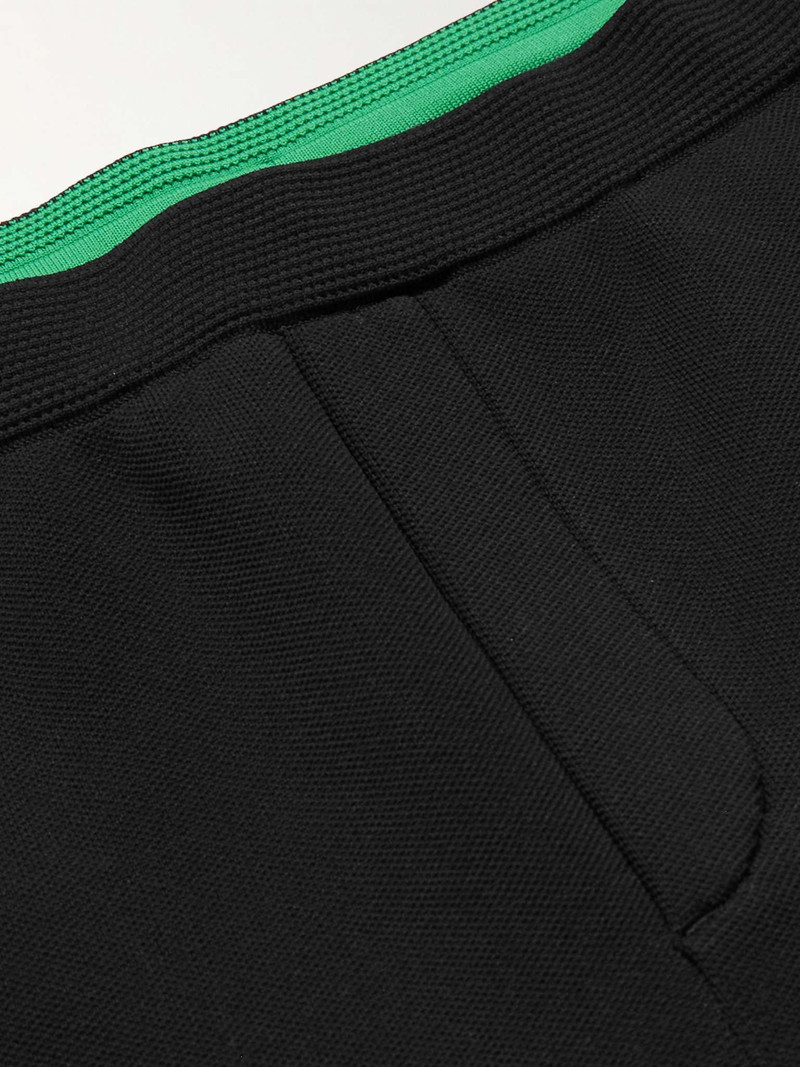 + Wales Bonner Slim-Fit Straight-Leg Striped Pleated Knitted Sweatpants 4