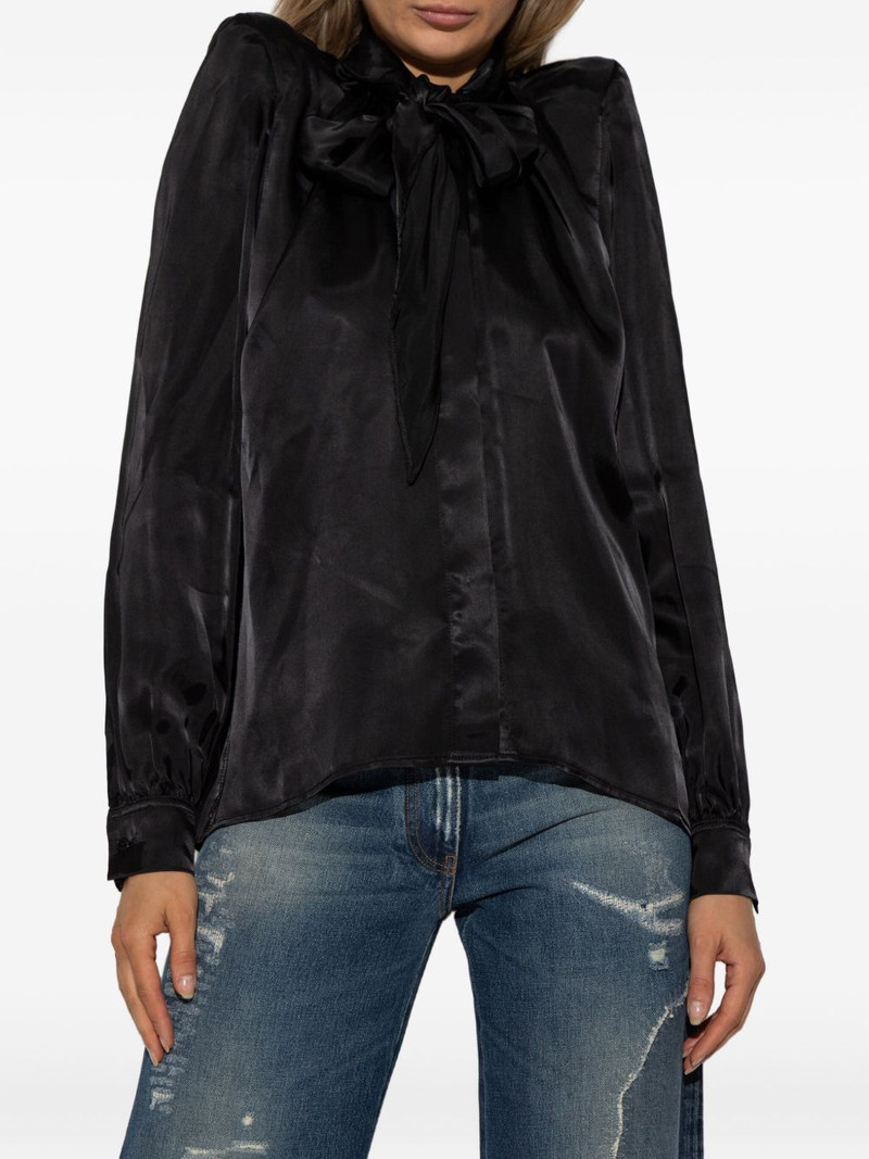 shoulder-pads bow shirt 3