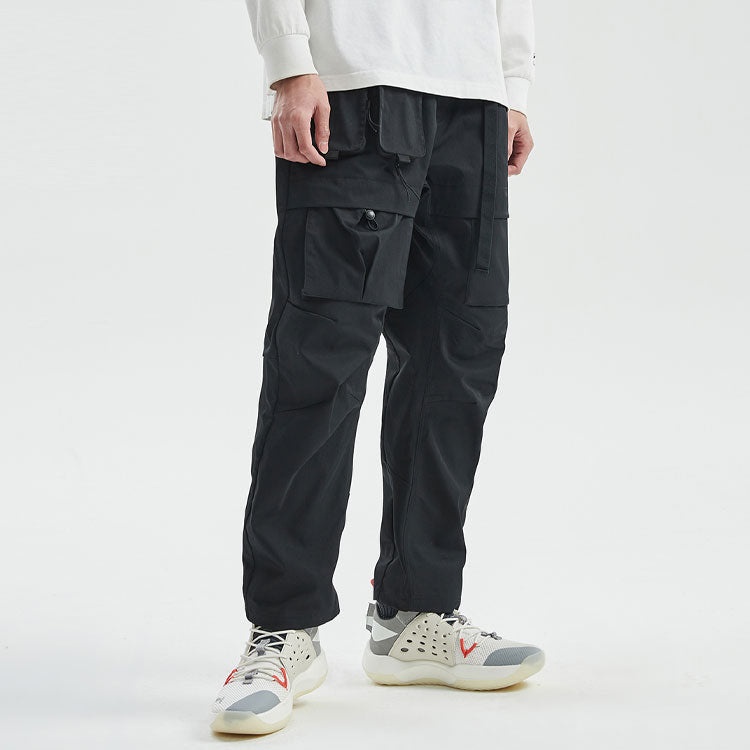 Li-Ning BadFive Loose Cargo Pants 'Black' AKXR071-2 - 6