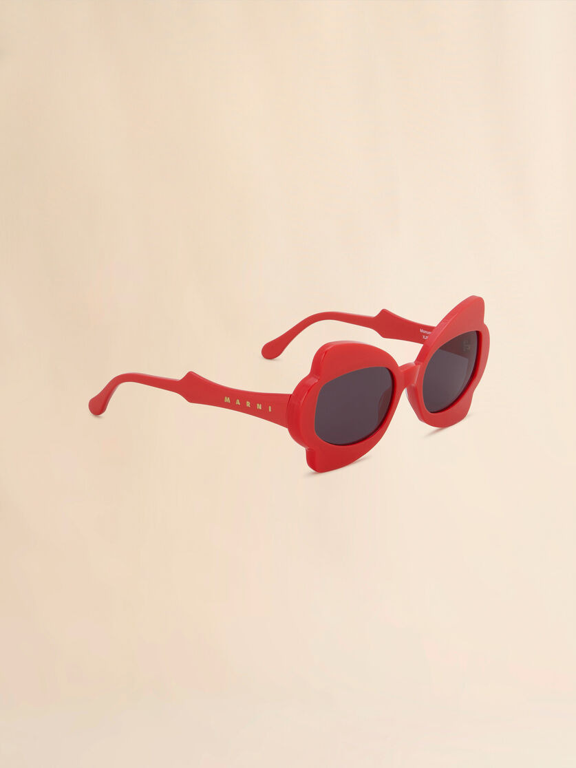 RED MONUMENTAL GATE SUNGLASSES - 2