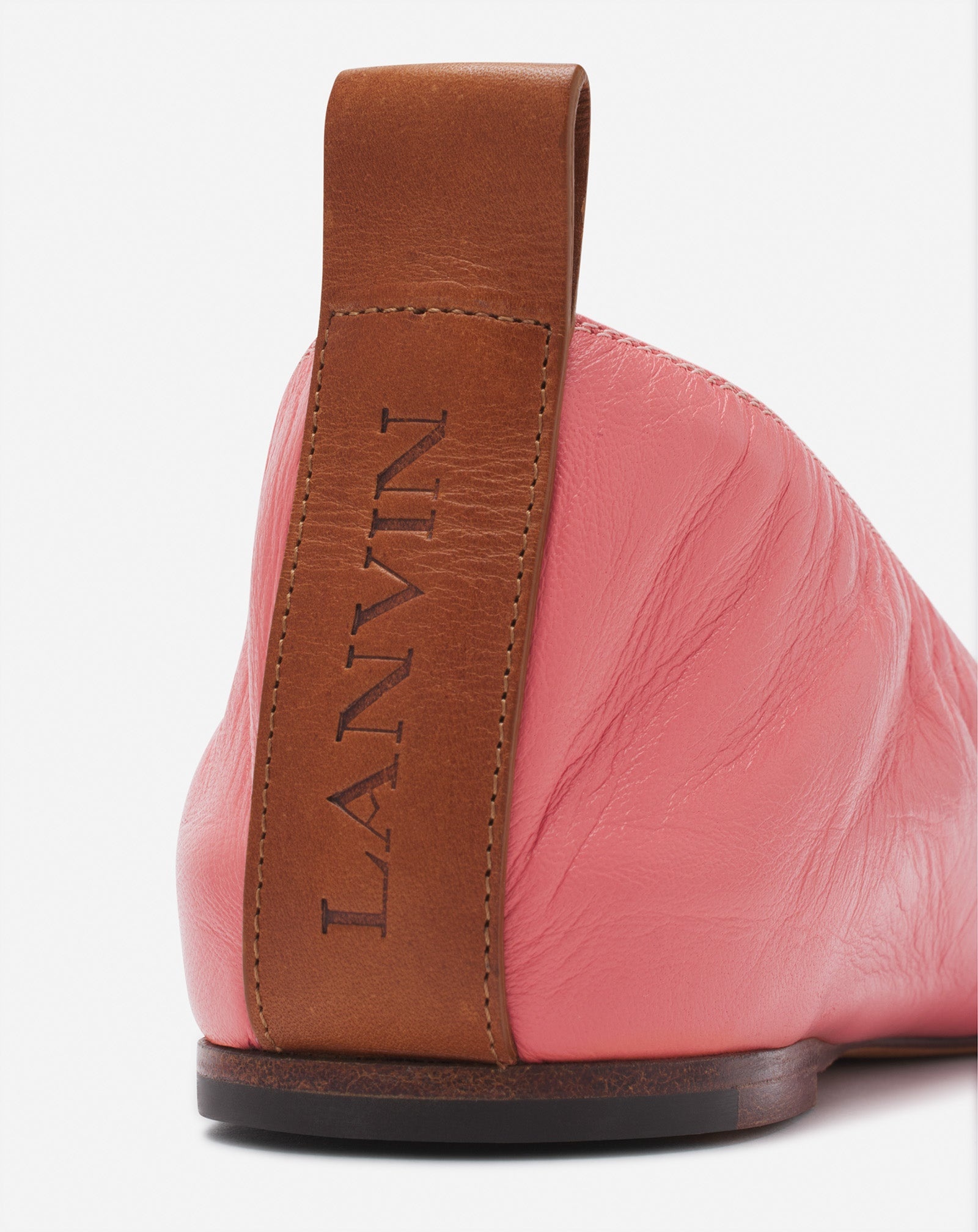 THE LEATHER BALLERINA FLAT - 5