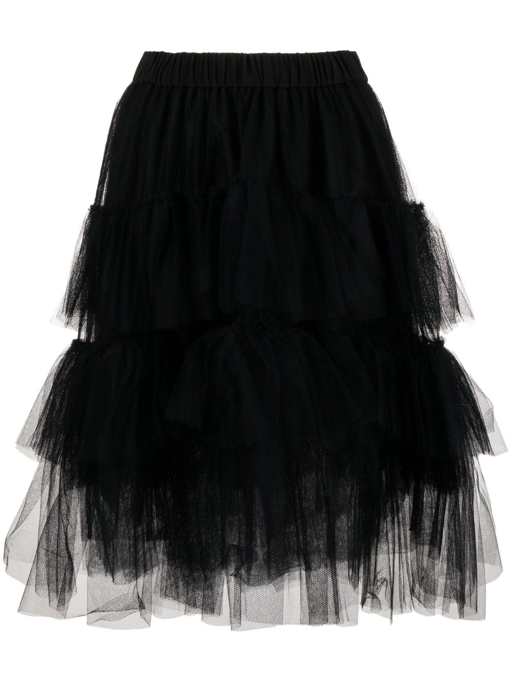 tiered tulle skirt - 1