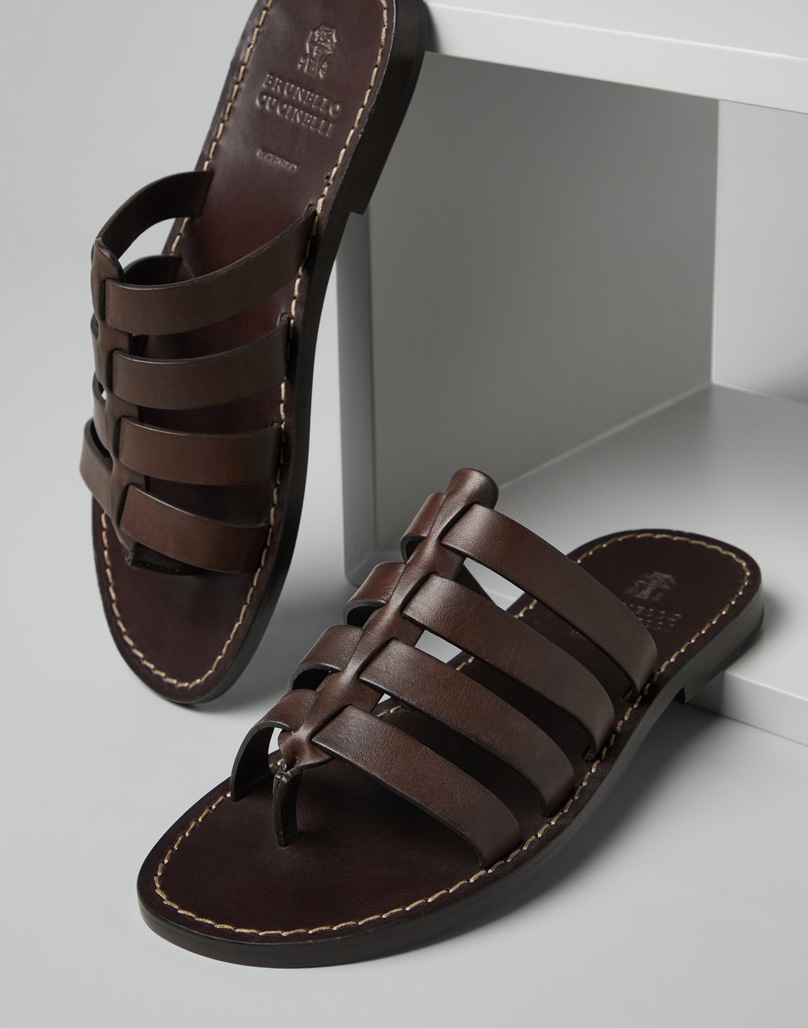 Calfskin sandals - 3