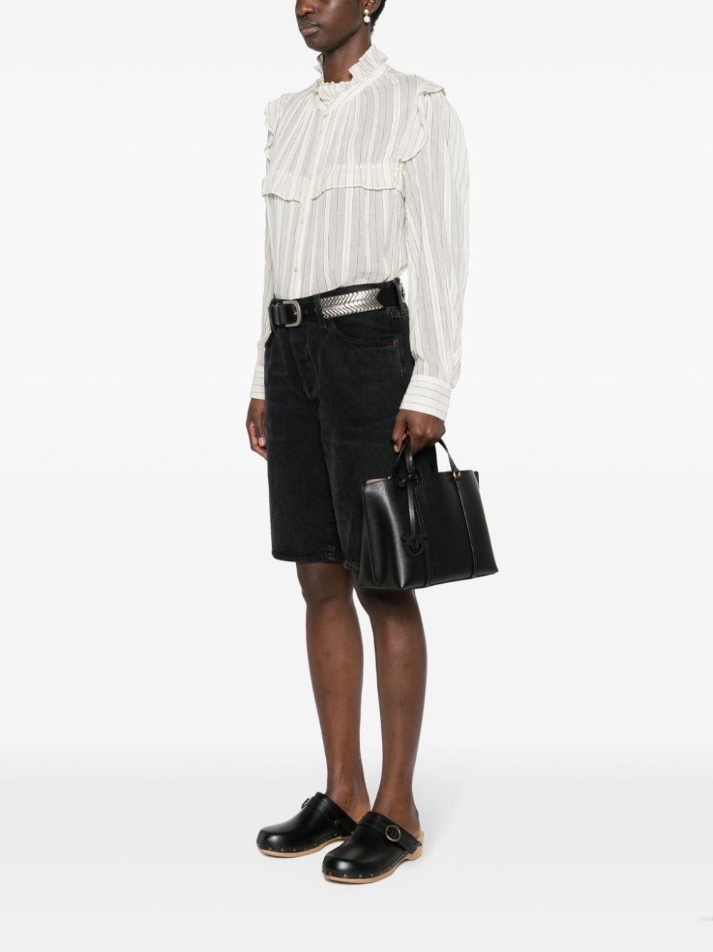 Carrie leather tote bag - 2