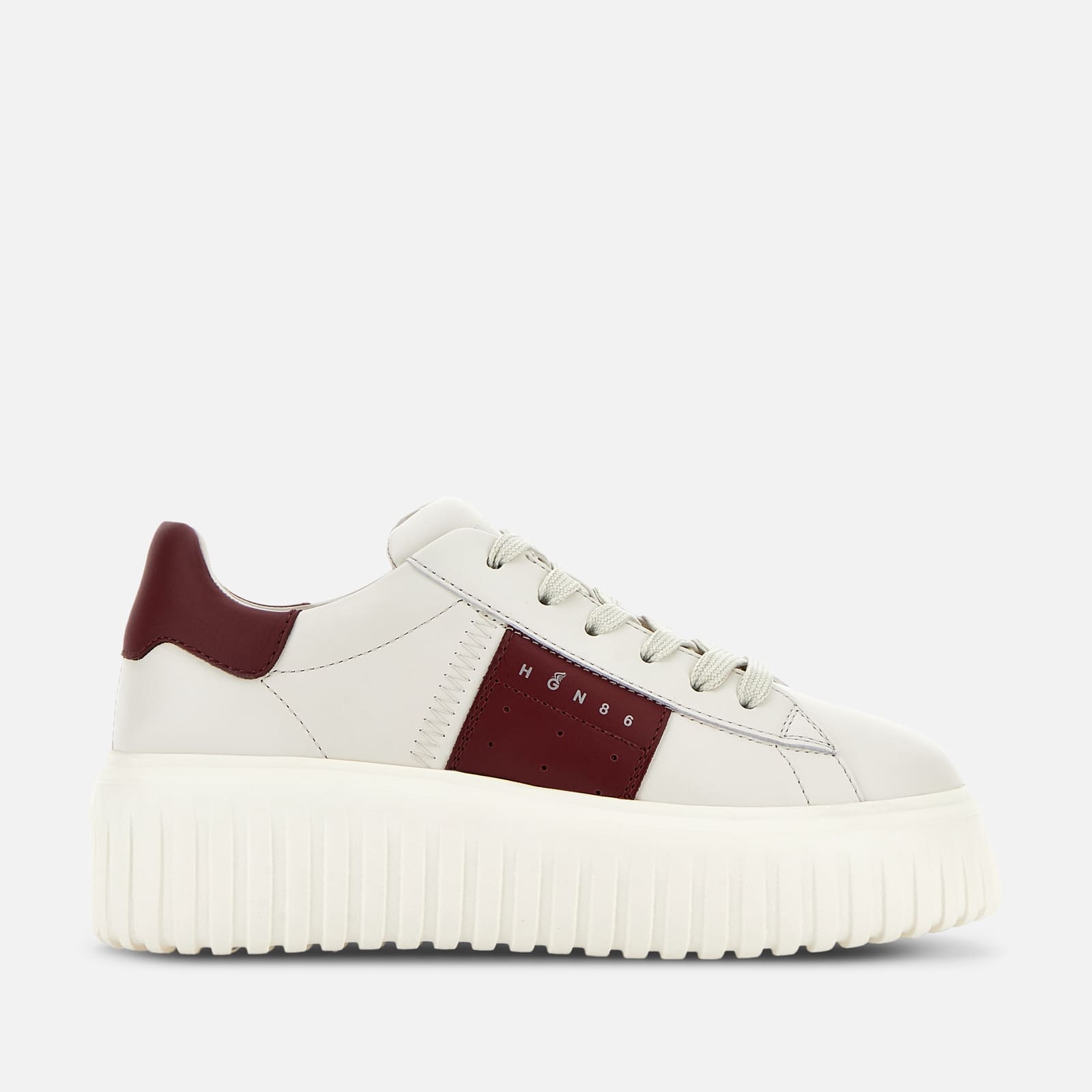 スニーカー HOGAN H-stripes leather sneakers H-Stripes leather sneakers in white - Hogan | Mytheresa