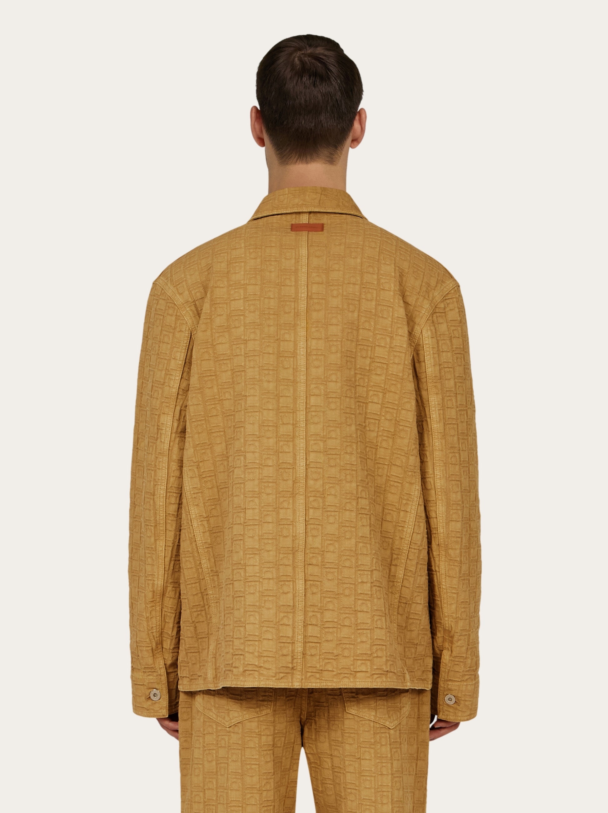 Ferragamo Monogram over shirt - 3