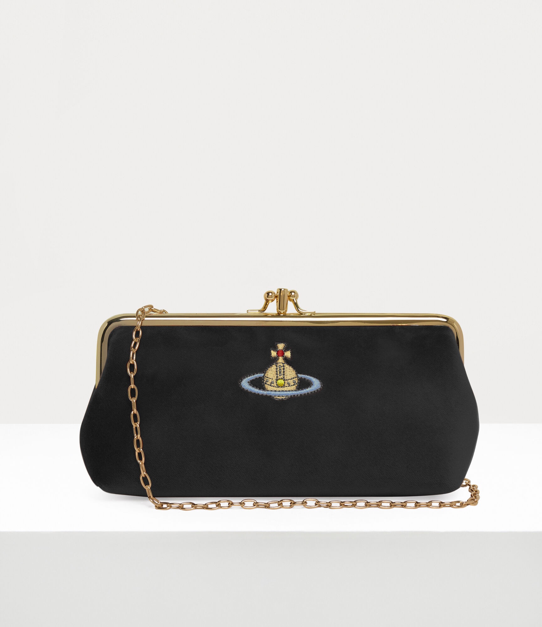 DOUBLE FRAME CHAIN PURSE - 3