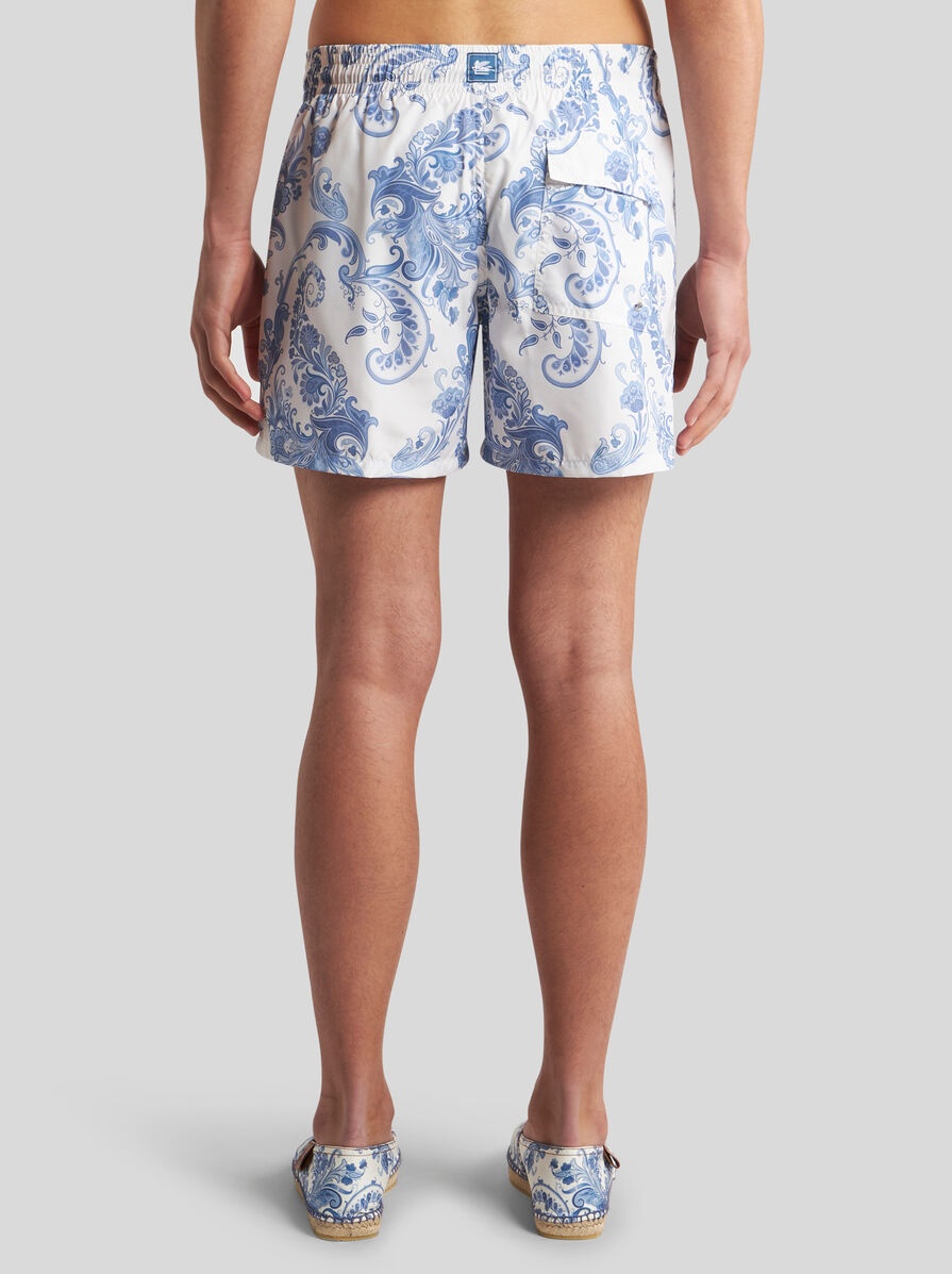 ETRO SUMMER PAISLEY SWIM SHORTS - 5