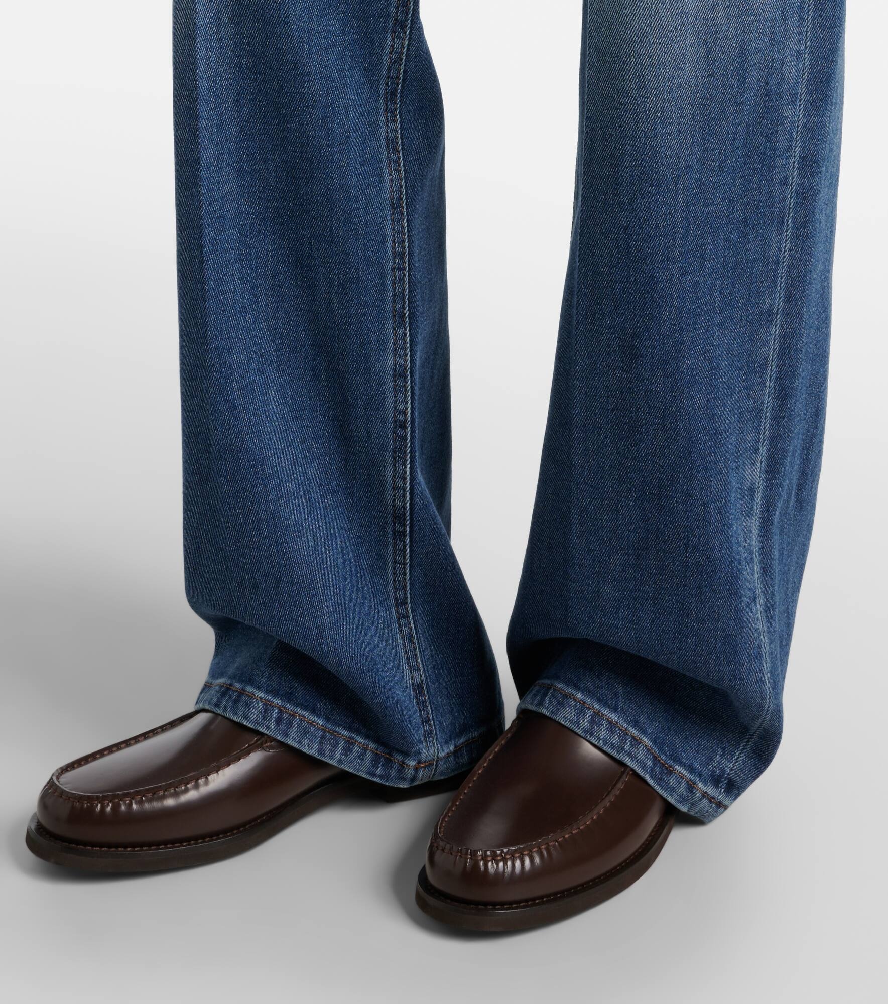 Low-rise straight jeans - 5