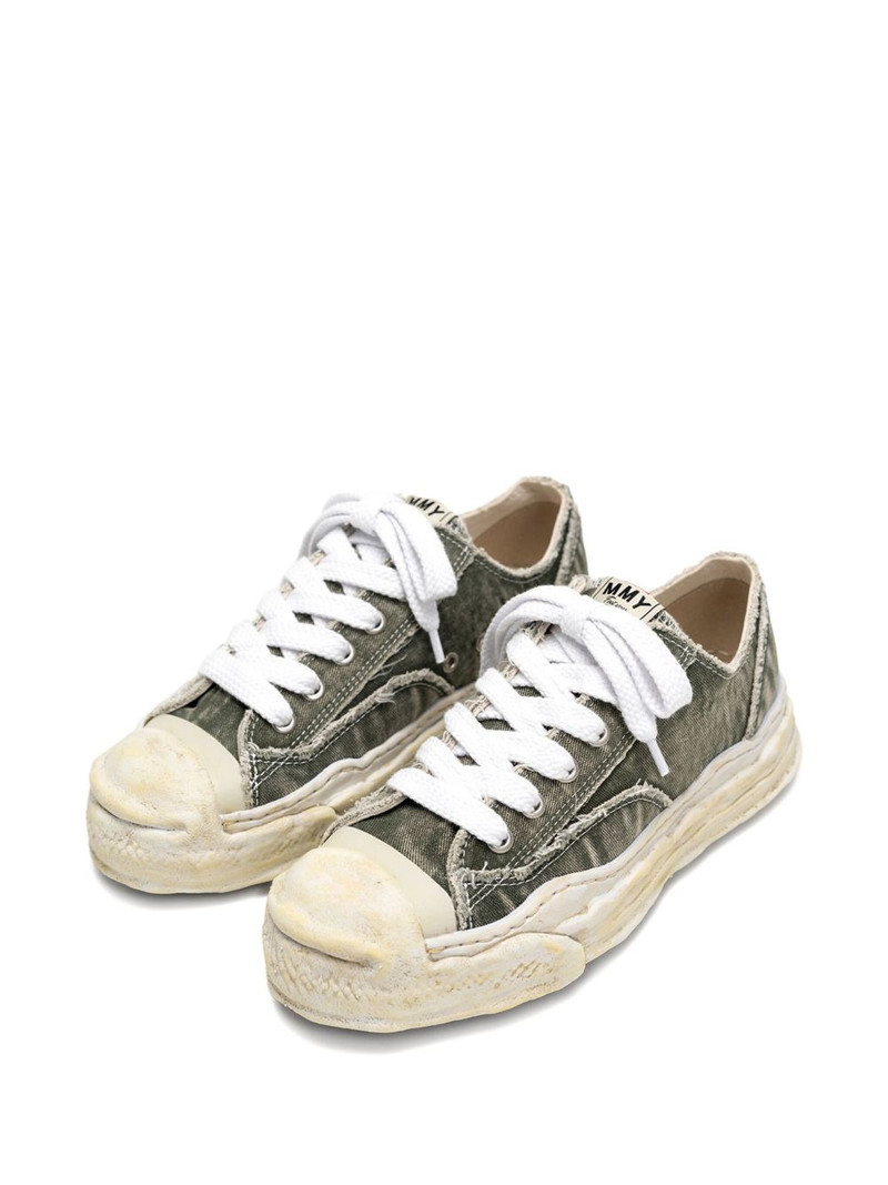 Maison MIHARAYASUHIRO Hank denim low-top sneakers outlook