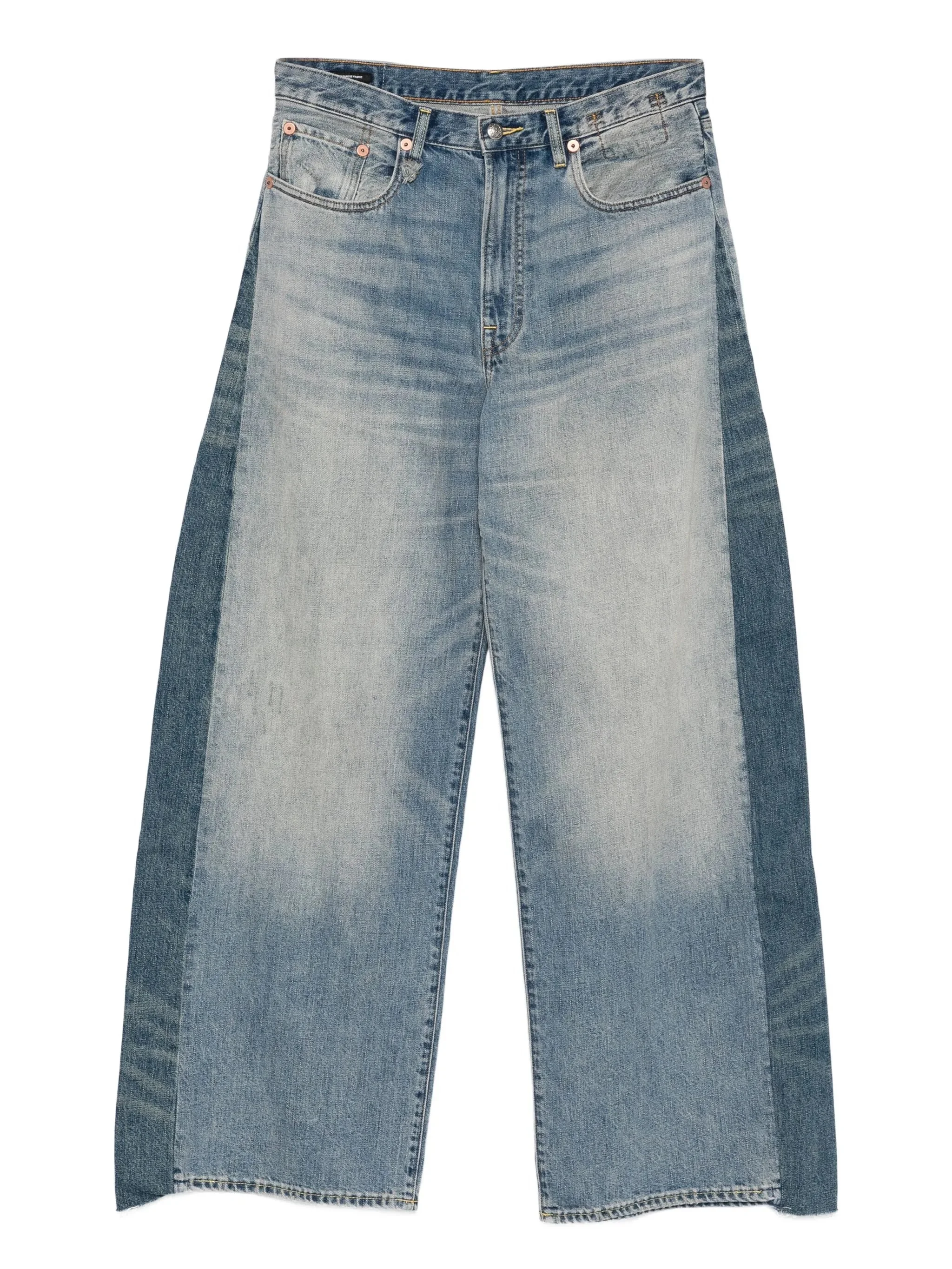 R13 Colour-block Panelled Jeans - 1