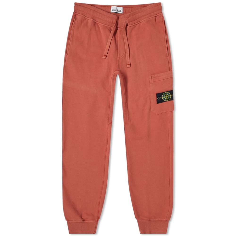 Stone Island Garment Dyed Cargo Sweat Pant - 1