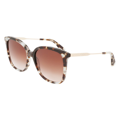 Longchamp Sunglasses Blue Havana - OTHER outlook