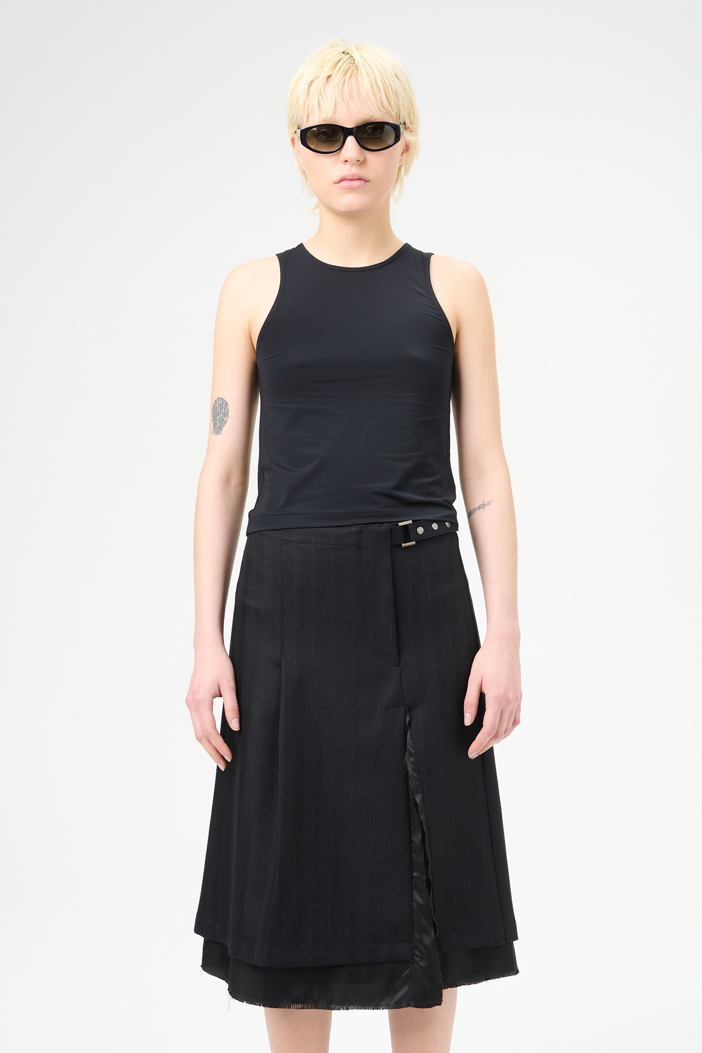 Wave Tank Black Super Sport Jersey - 3