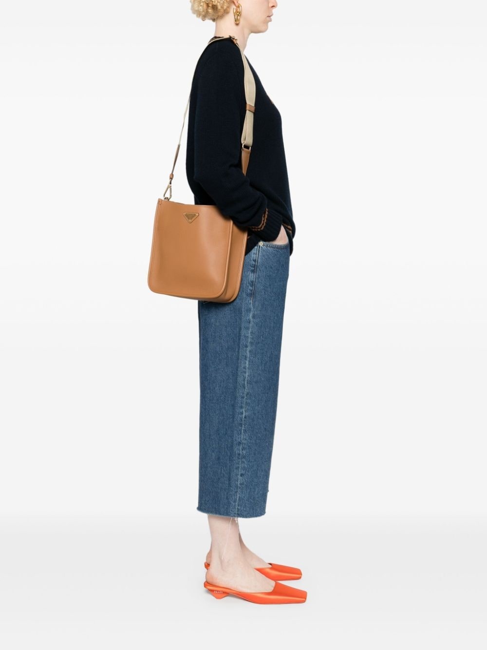 triangle-logo cross body bag - 2
