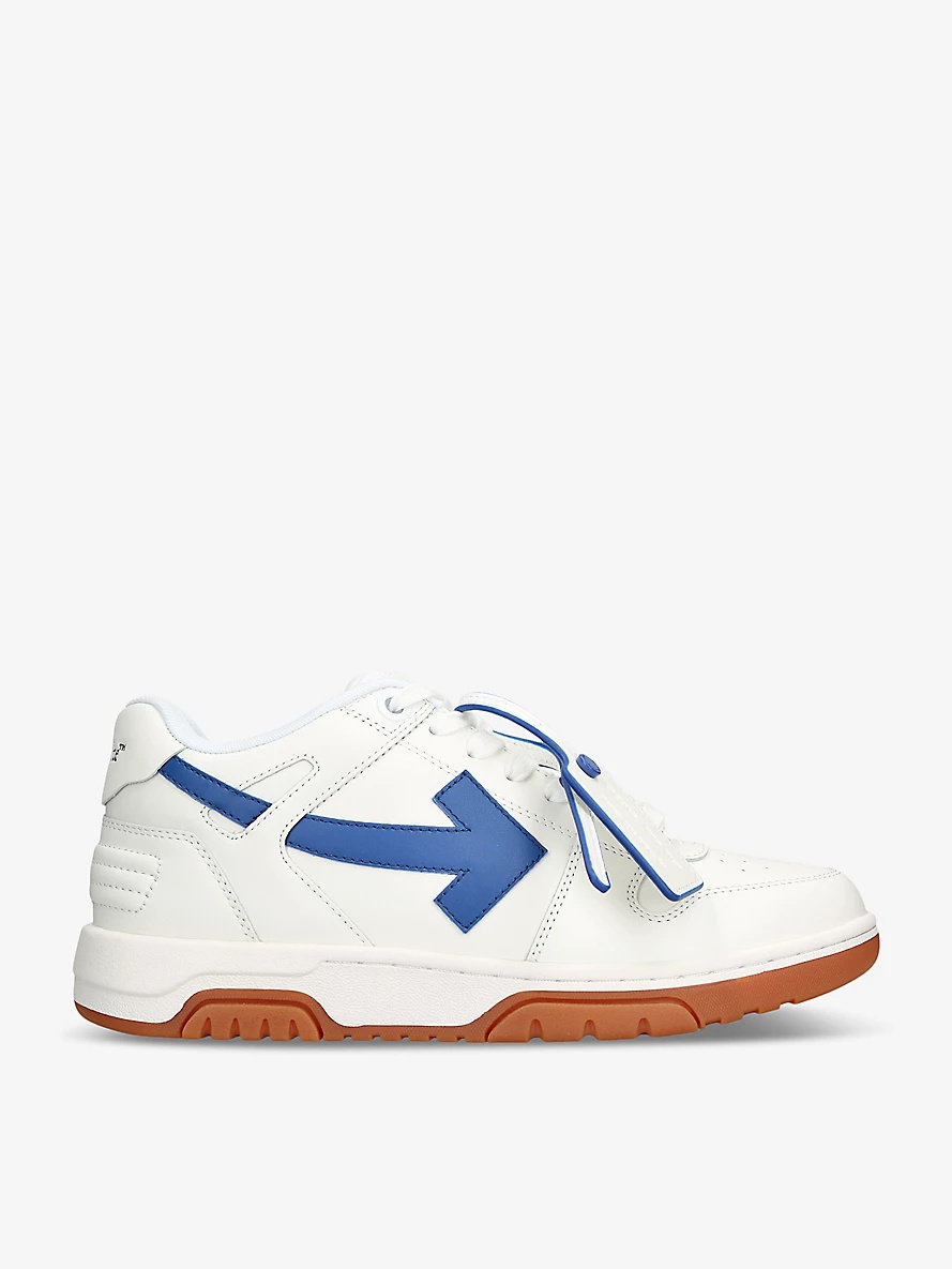 Out of Office gum-sole low-top leather trainers - 1