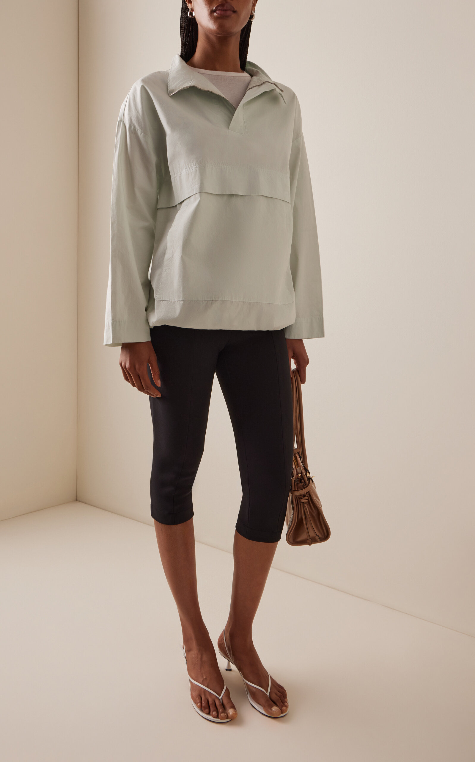 Kyoto Cotton Anorak ivory - 2