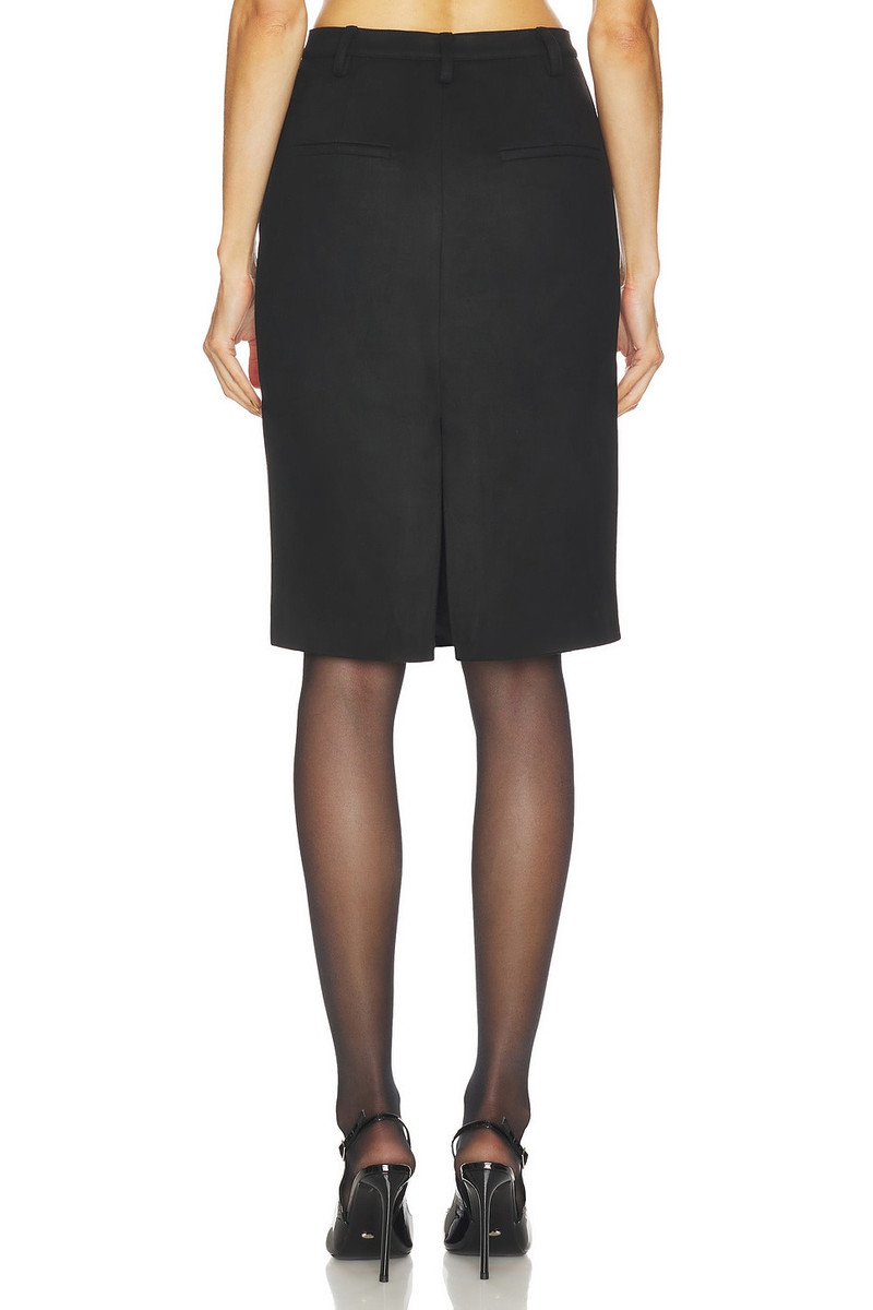 Phenix Faux Suede Skirt 4