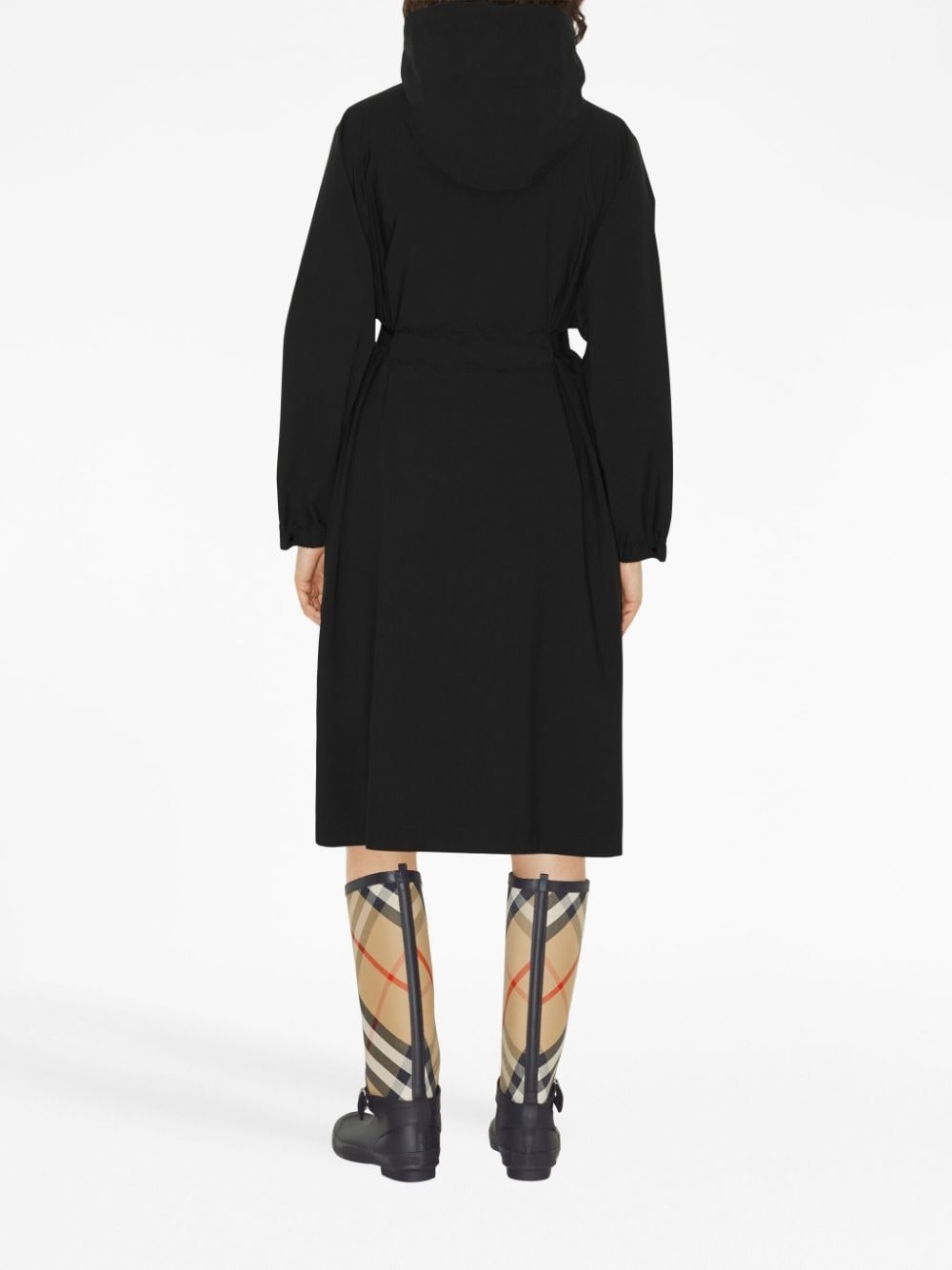 EKD-print belted parka - 5