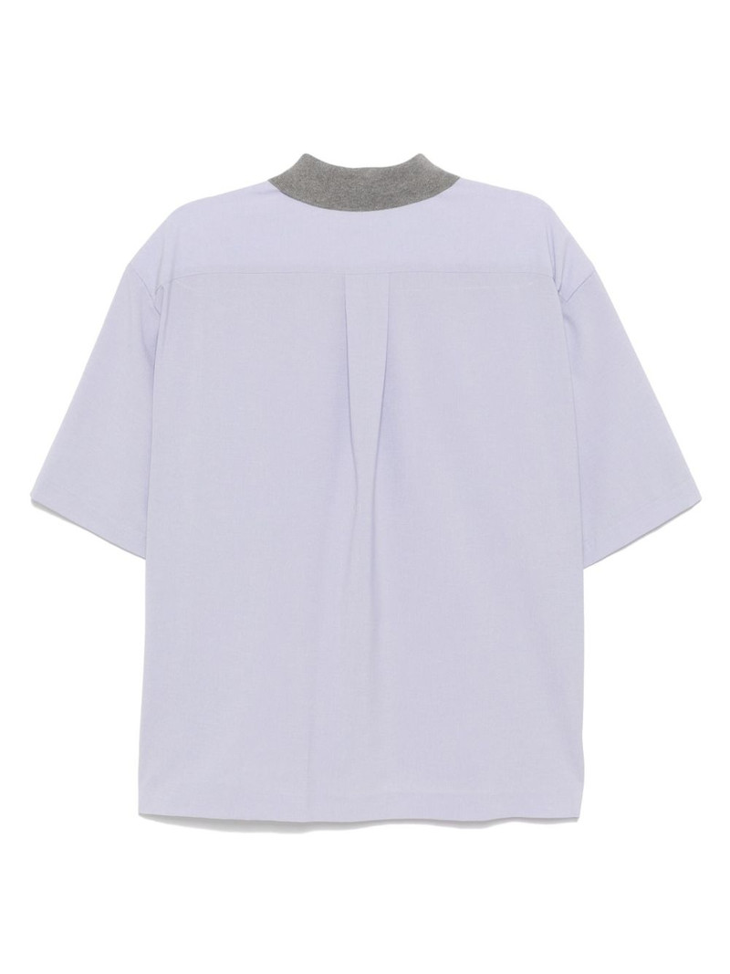 Kolor short-sleeved polo shirt outlook