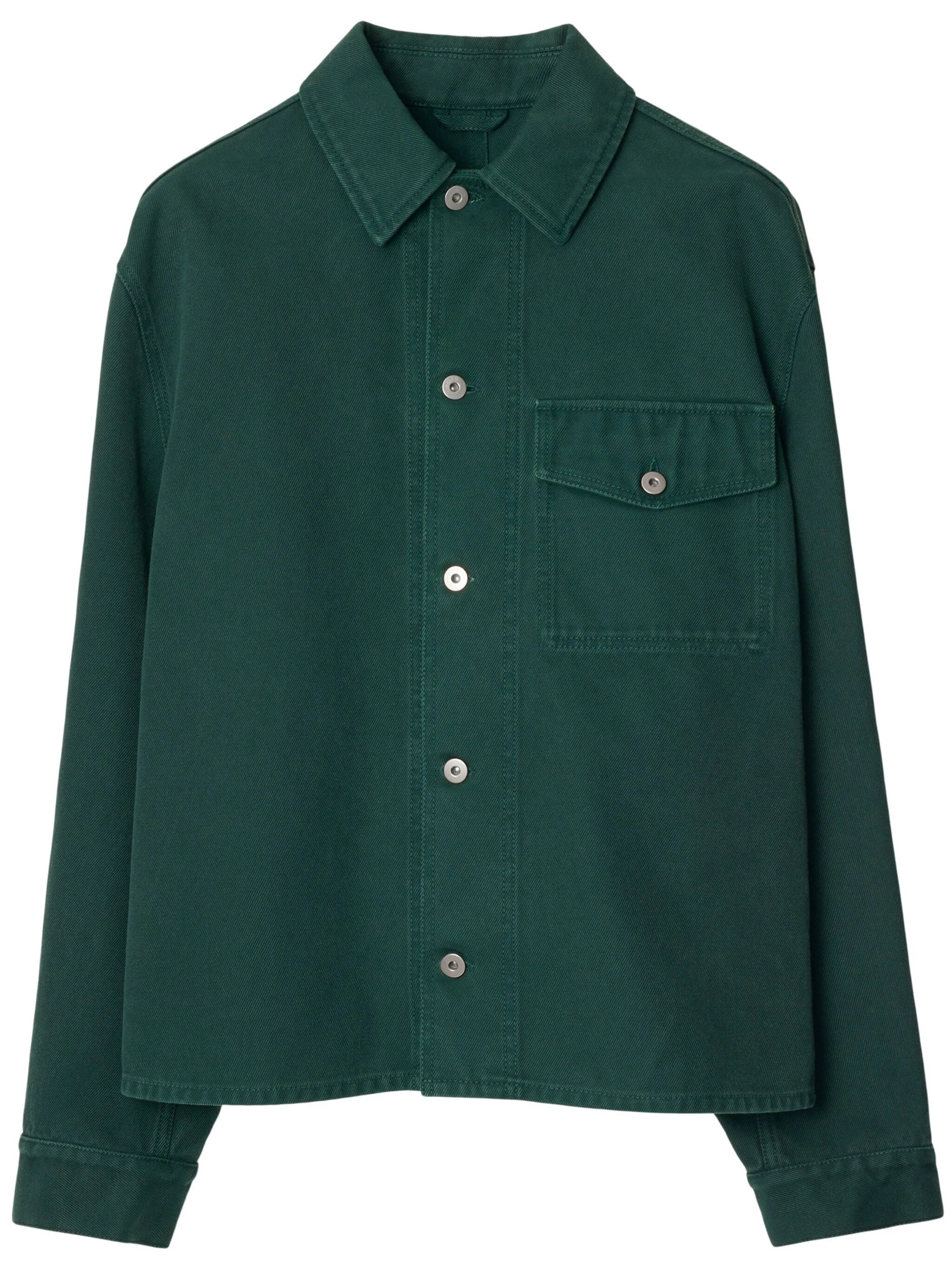 BURBERRY Men Embroidered EKD Casual Overshirt - 5