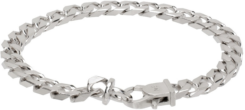 TOM WOOD Silver Frankie Bracelet outlook