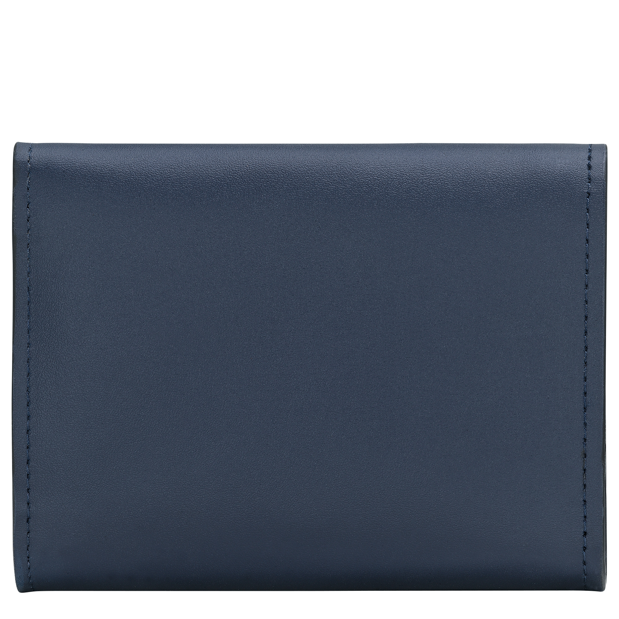 Épure Compact wallet Navy - Leather - 2