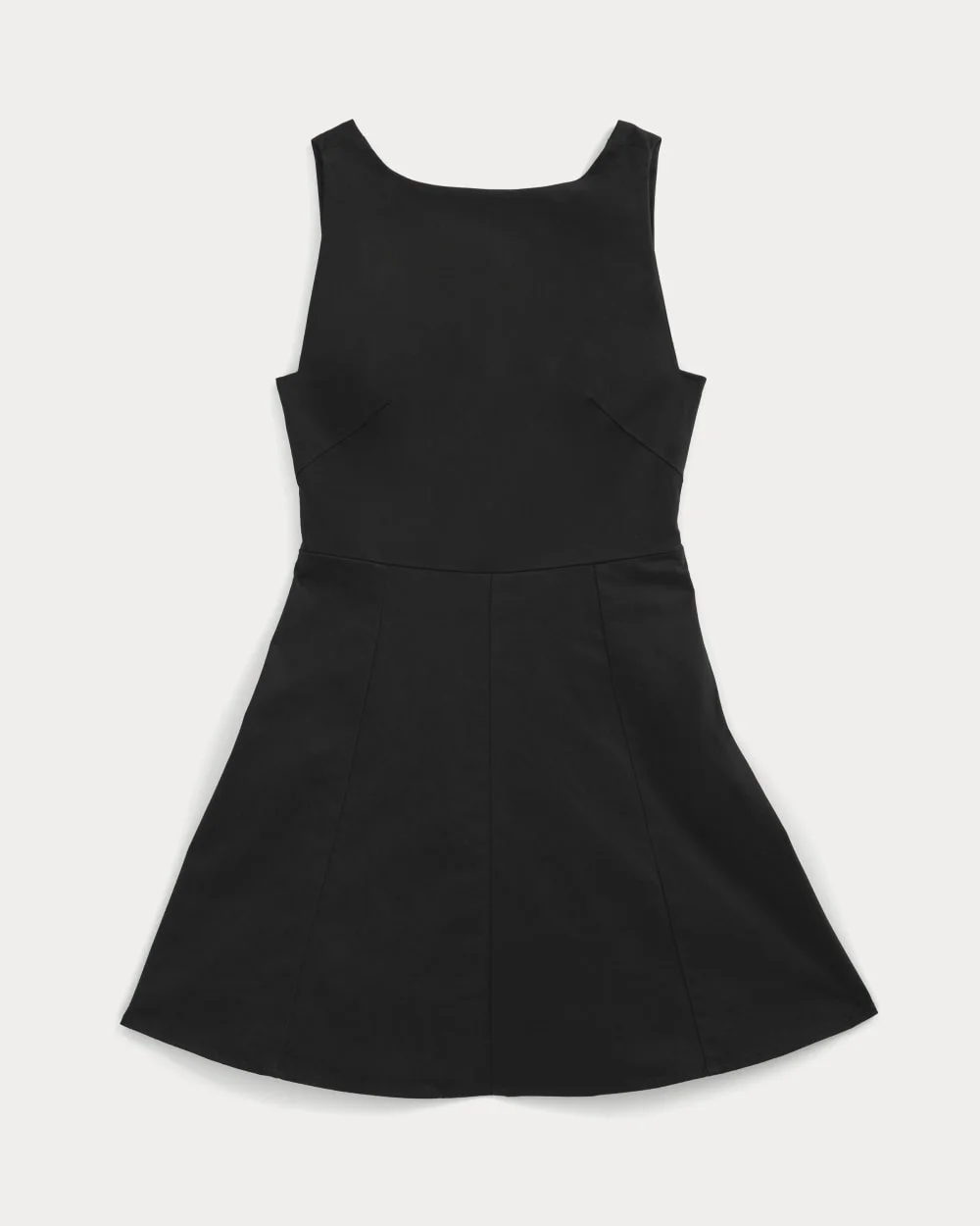 SEAMED OPEN-BACK MINI DRESS - 1
