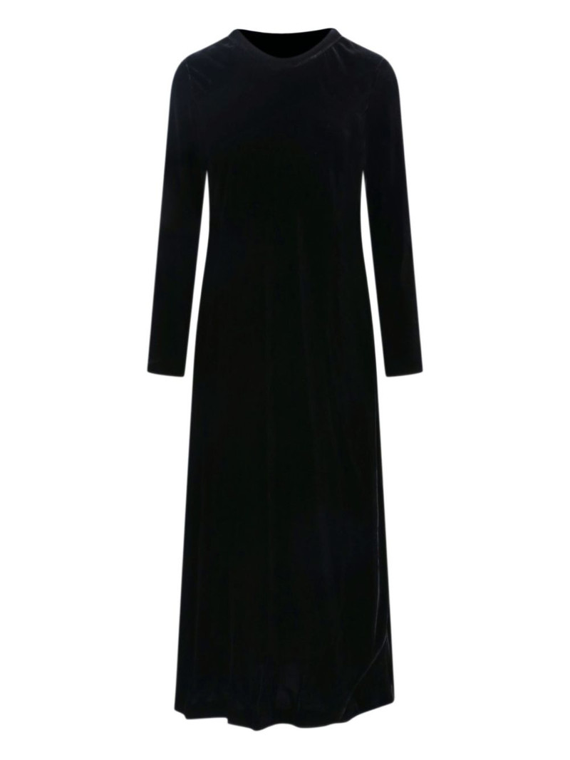 velvet midi dress 1