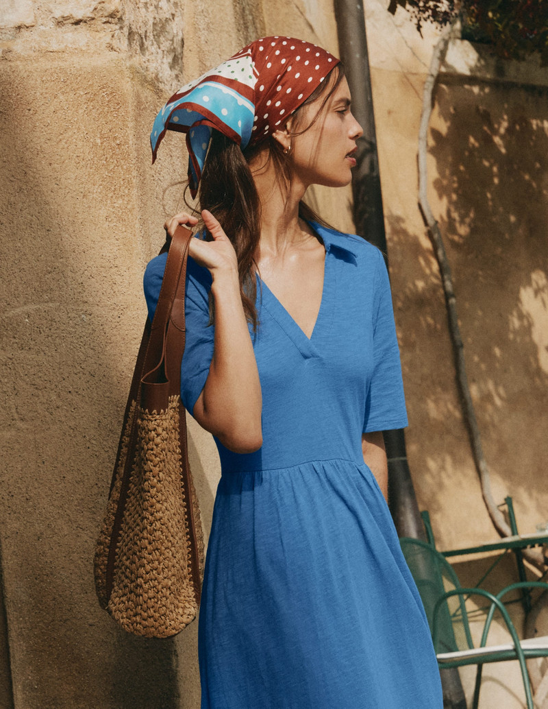 Straw Tote-Natural Raffia 7