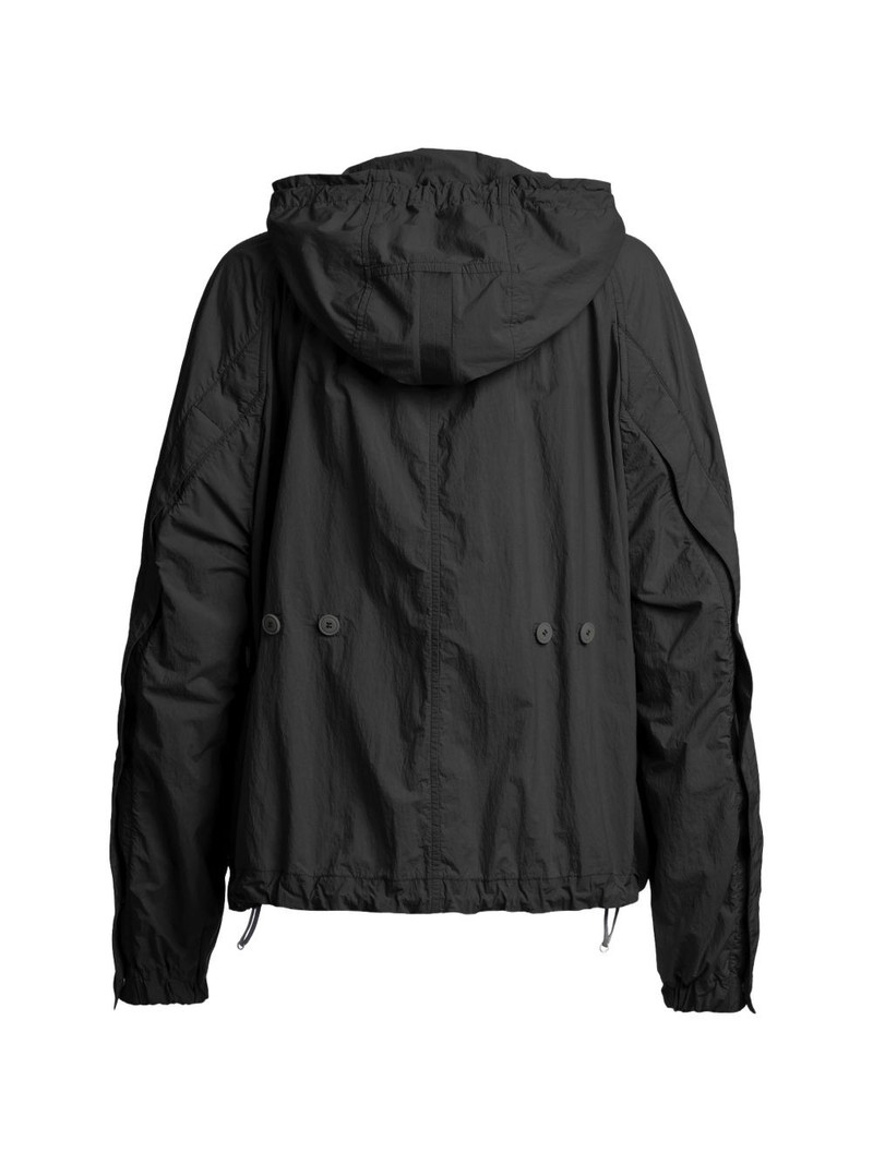 PARAJUMPERS logo-patch hooded jacket outlook